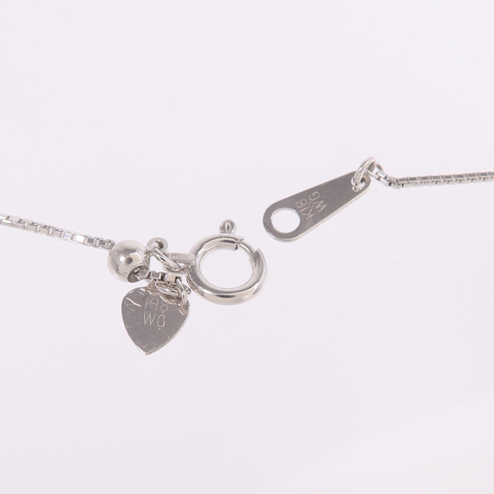 JEWELRY 18K白金Diamond Necklace鑽石項鍊