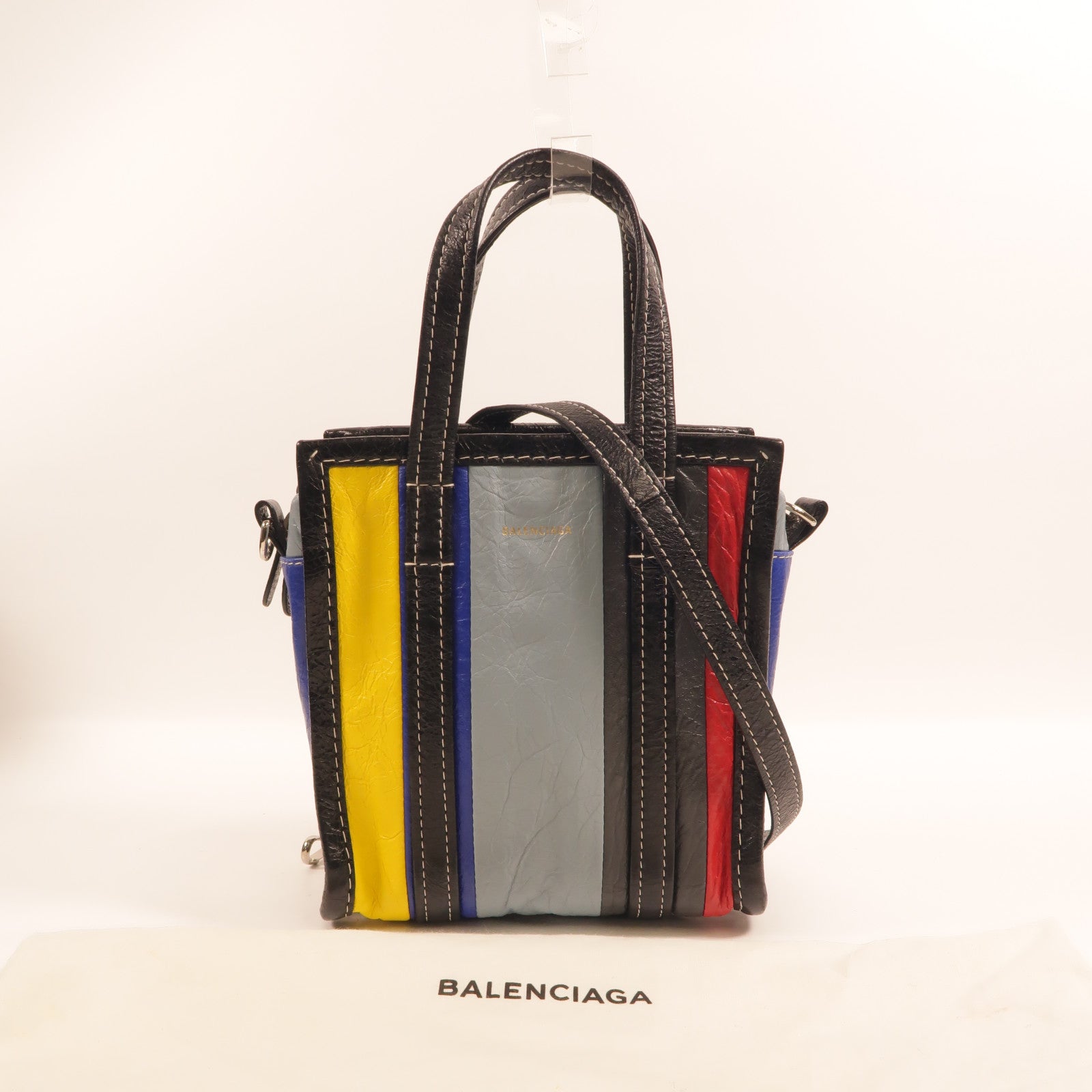 BALENCIAGA 牛皮皮革Shopper XXS手挽肩背兩用袋