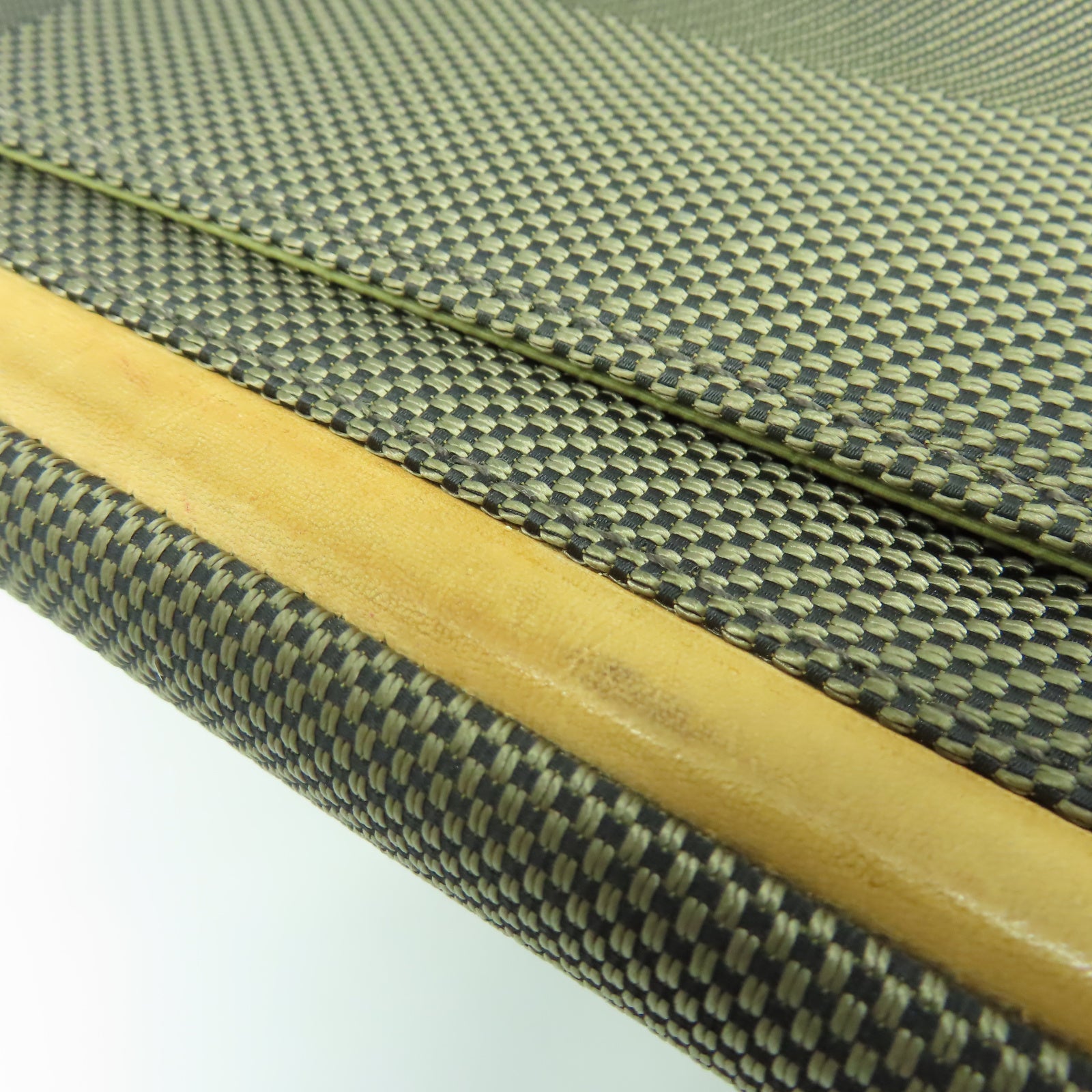 LOUIS VUITTON Damier Geant Mesaje NM銀扣肩背袋棕色