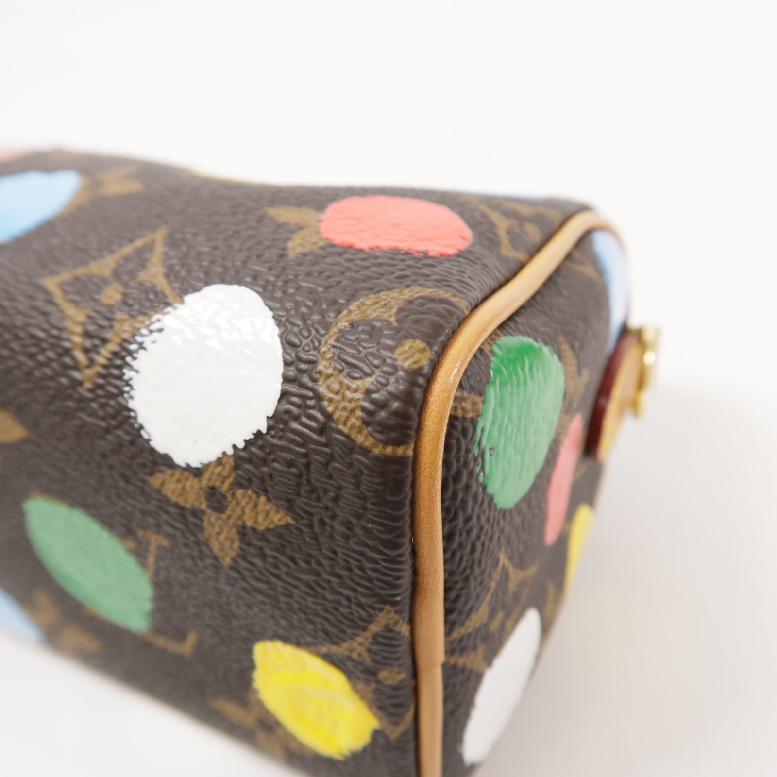LOUIS VUITTON Monogram LVxYK Nano Speedy金扣手挽肩背兩用袋