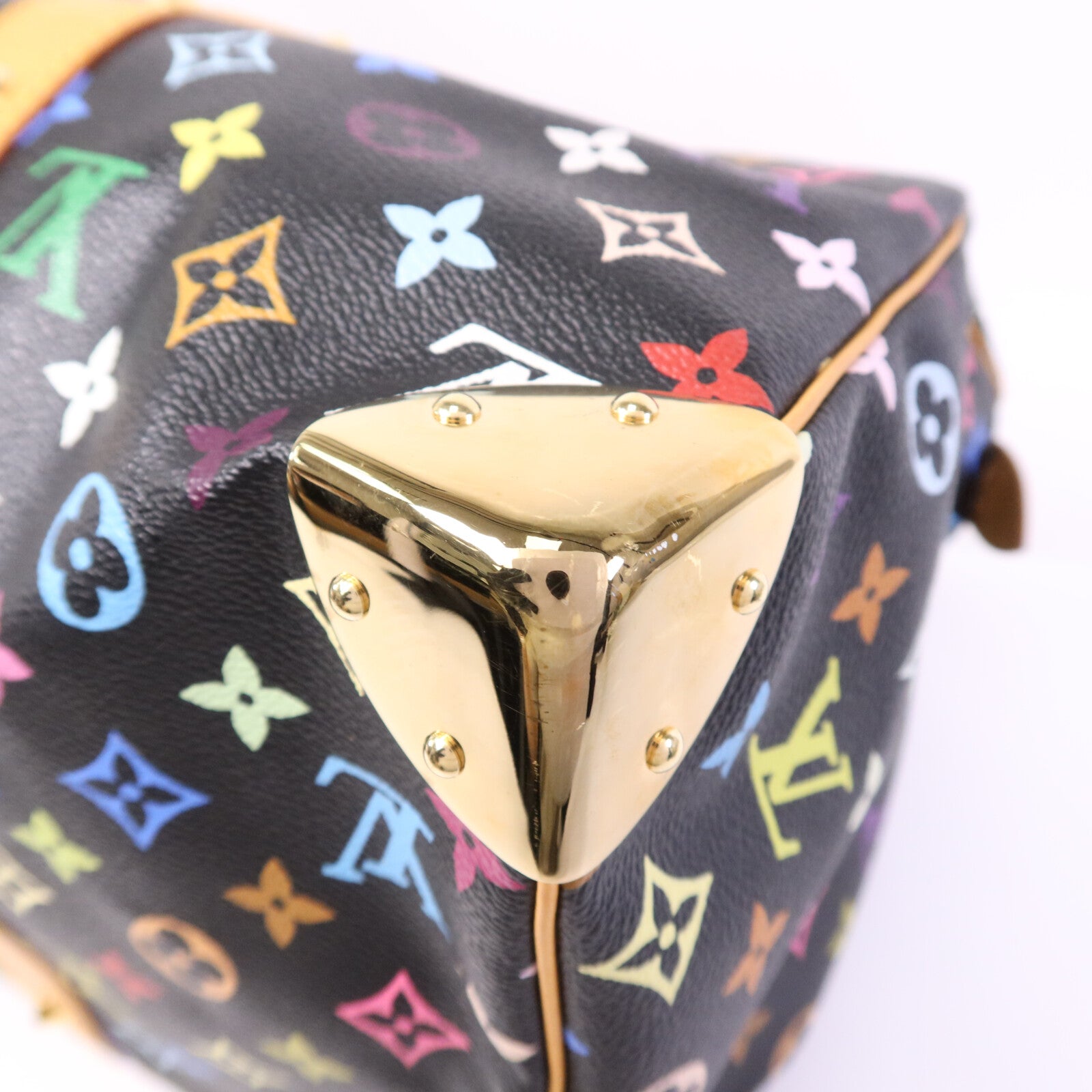 LOUIS VUITTON Monogram Multicolour Keepall 45 Takashi Murakami金扣手挽袋