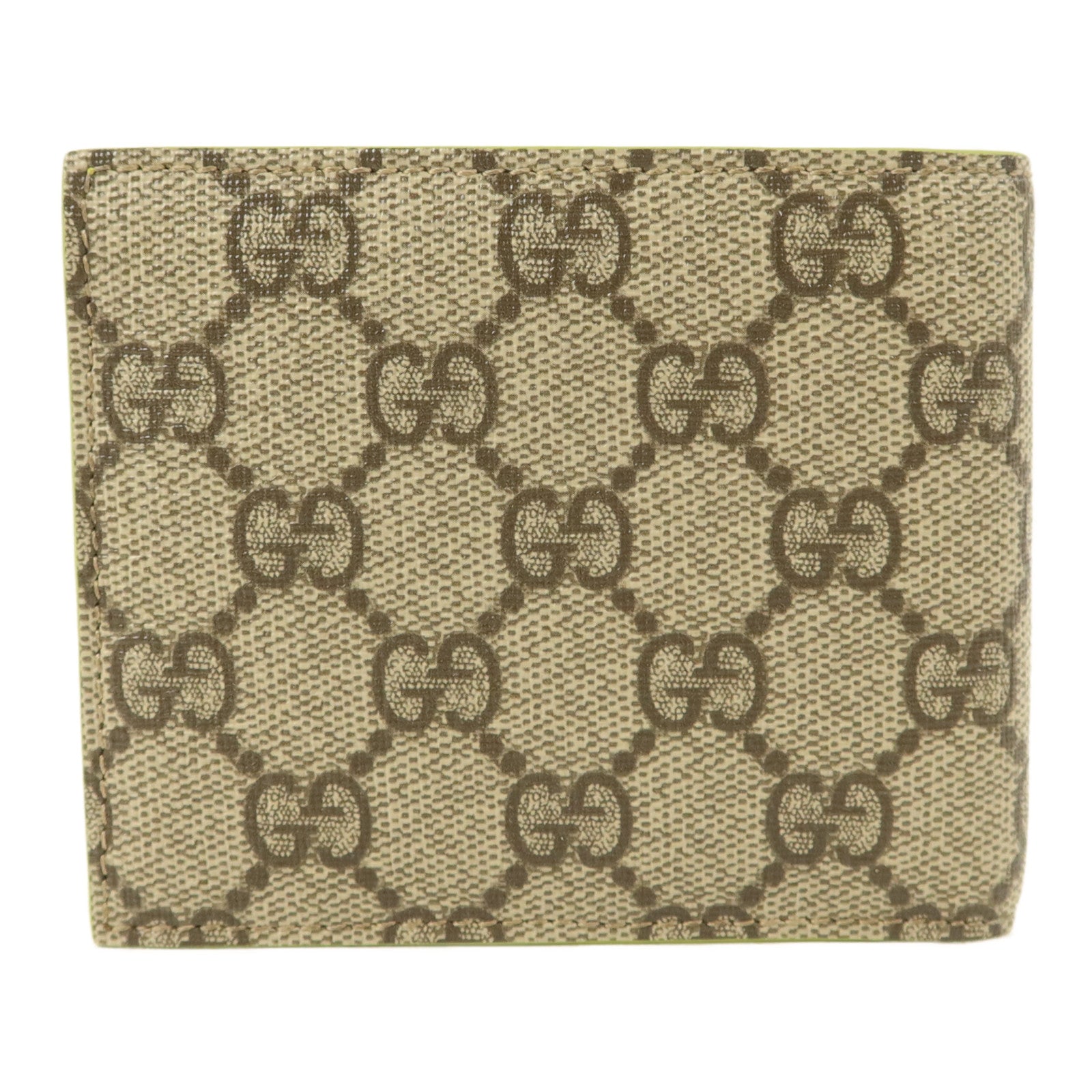 GUCCI 塗層帆布GG Supreme Bifold Wallet錢包