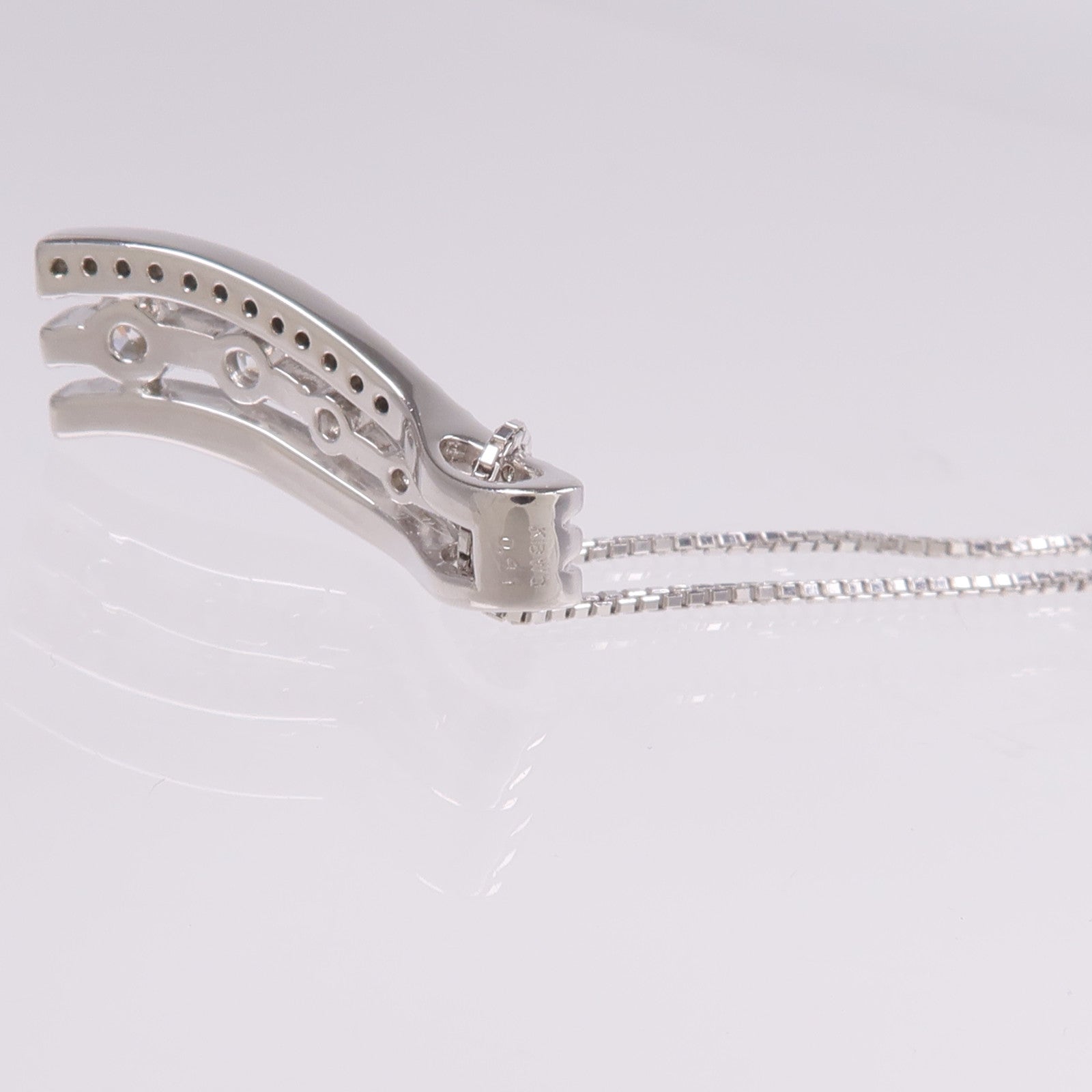 JEWELRY 18K白金Diamond Necklace鑽石項鍊
