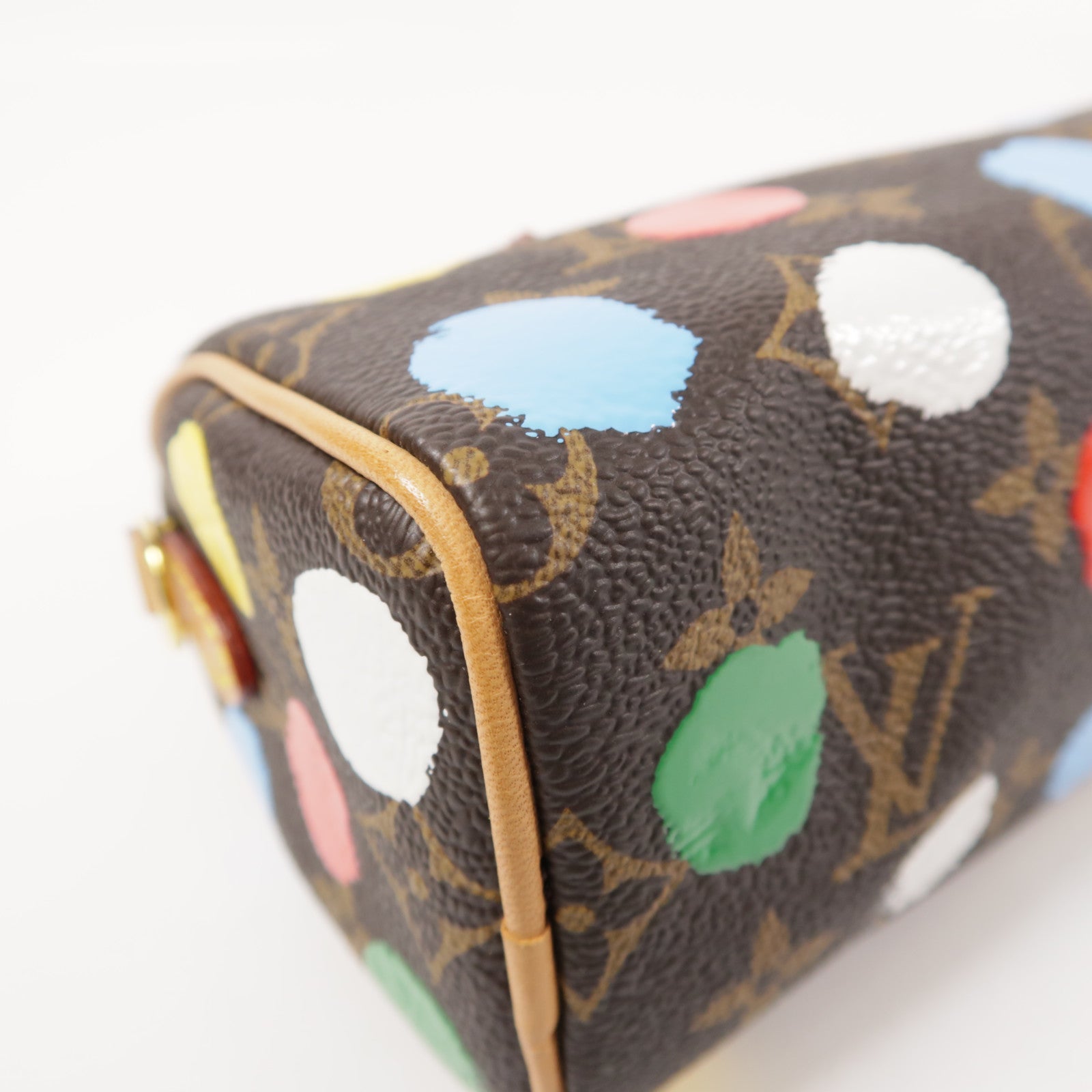 LOUIS VUITTON Monogram LVxYK Nano Speedy金扣手挽肩背兩用袋