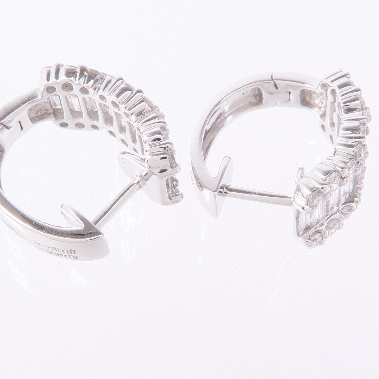 JEWELRY 18K白金Diamond Earrings鑽石耳環