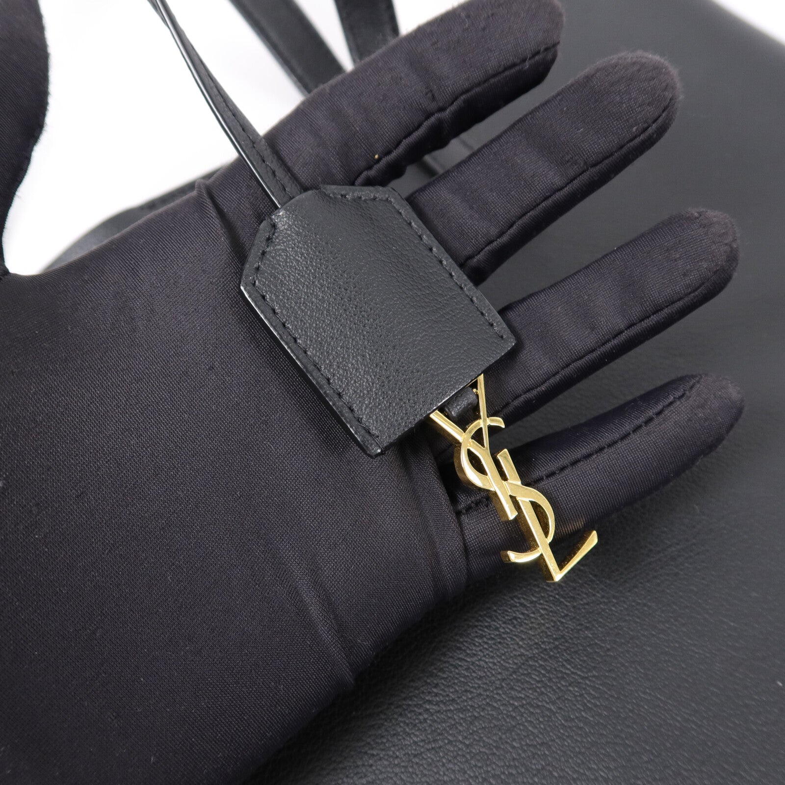 SAINT LAURENT 牛皮皮革Toy Shopping Tote Bag手挽肩背兩用袋