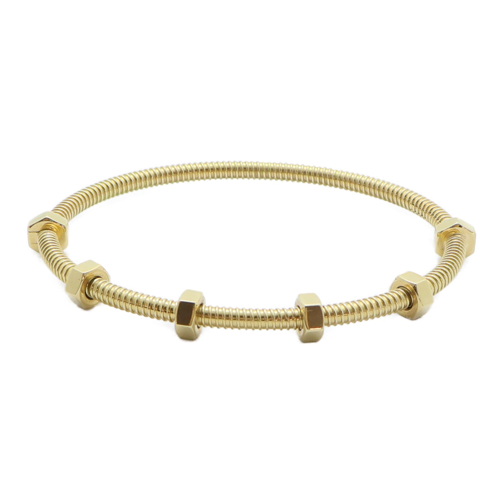 CARTIER 18K黃金Ecrou De Cartier手鐲