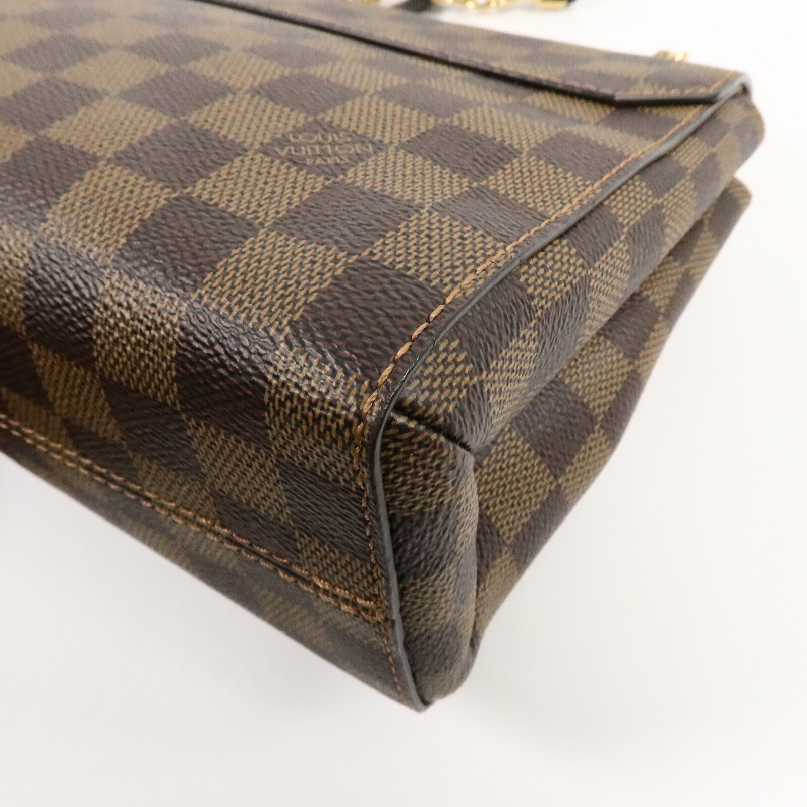 LOUIS VUITTON Damier Vavin PM鏈帶肩背袋