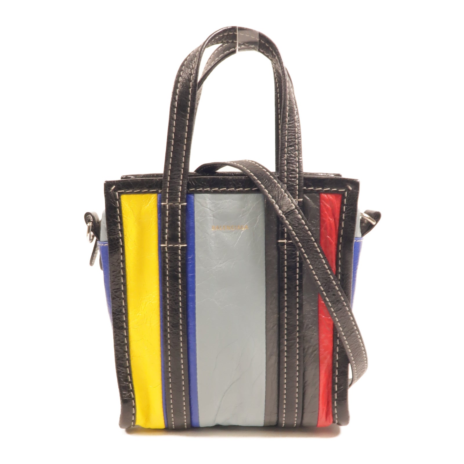 BALENCIAGA 牛皮皮革Shopper XXS手挽肩背兩用袋