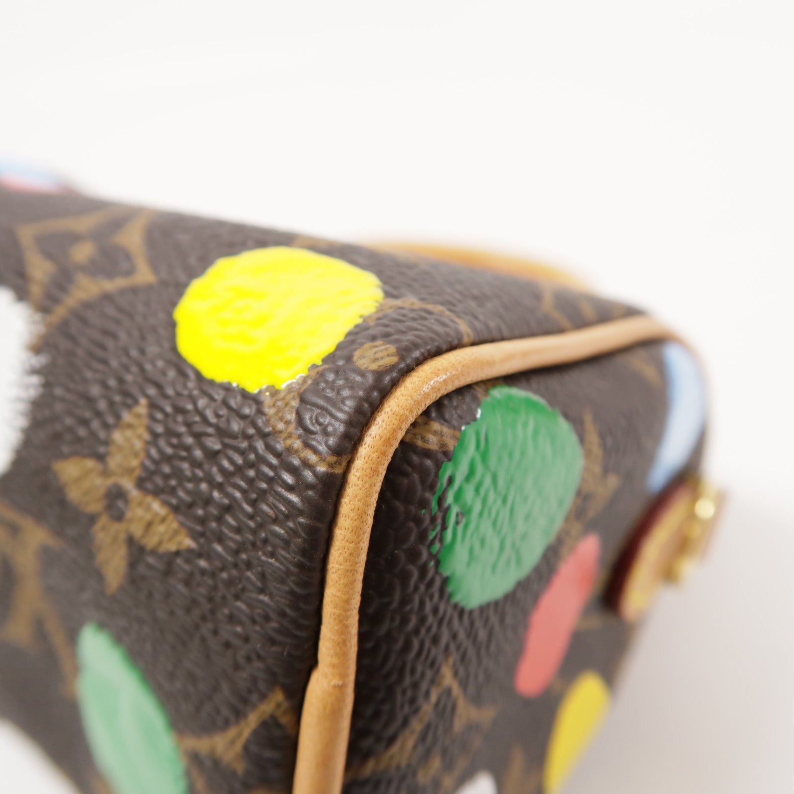LOUIS VUITTON Monogram LVxYK Nano Speedy金扣手挽肩背兩用袋
