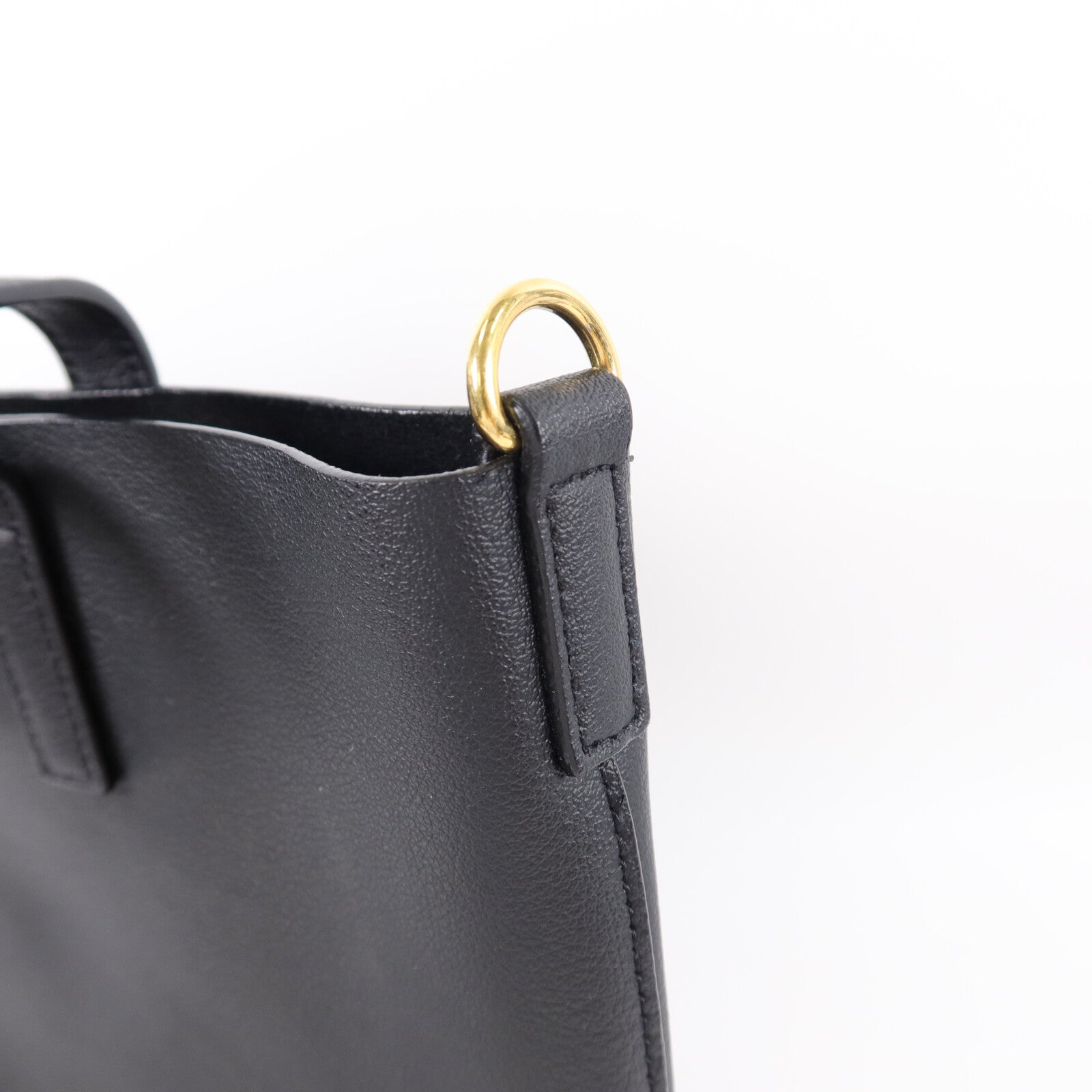 SAINT LAURENT 牛皮皮革Toy Shopping Tote Bag手挽肩背兩用袋