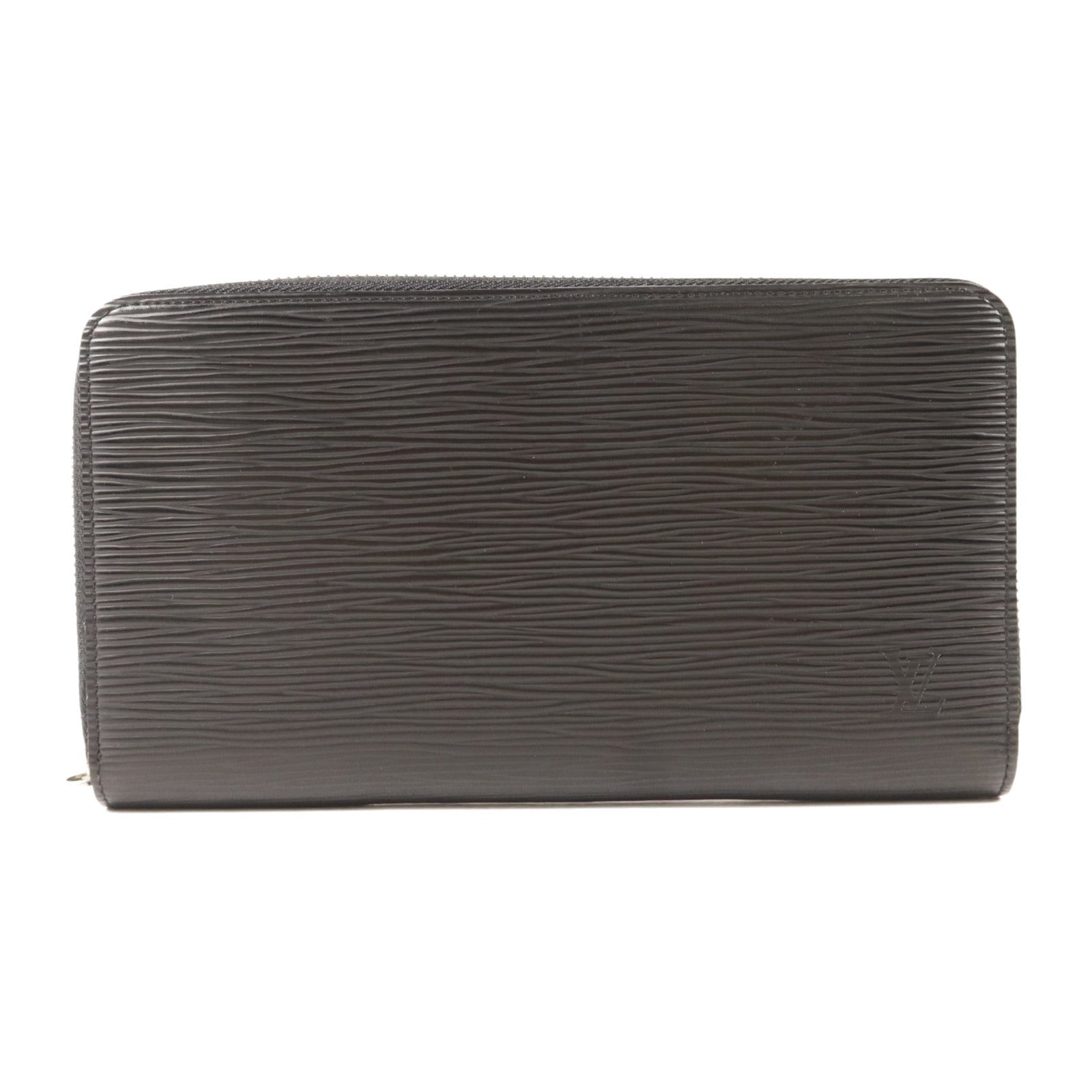LOUIS VUITTON Epi Zipper Long Wallet銀扣長錢包