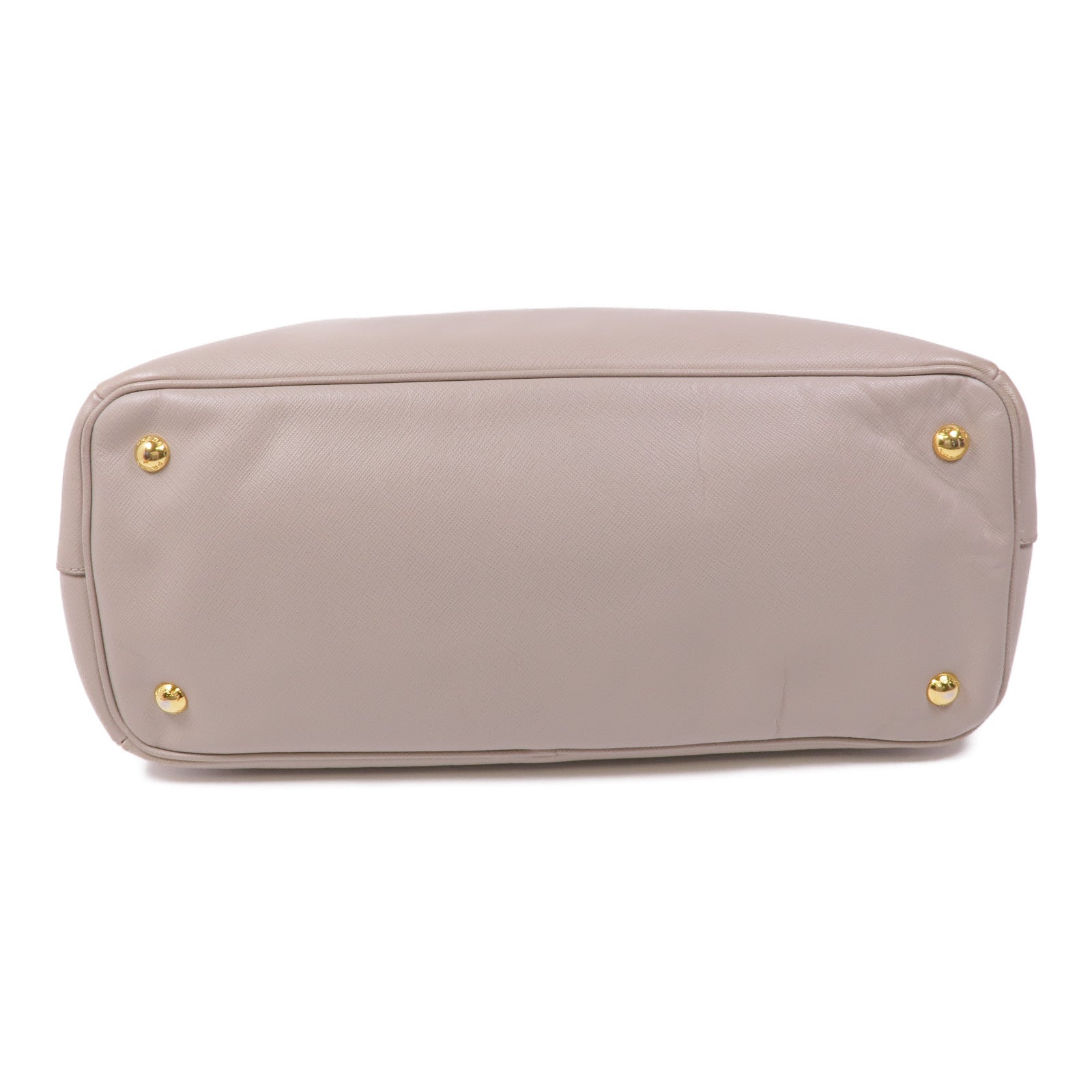 PRADA Saffiano皮革Handbag金扣手挽袋