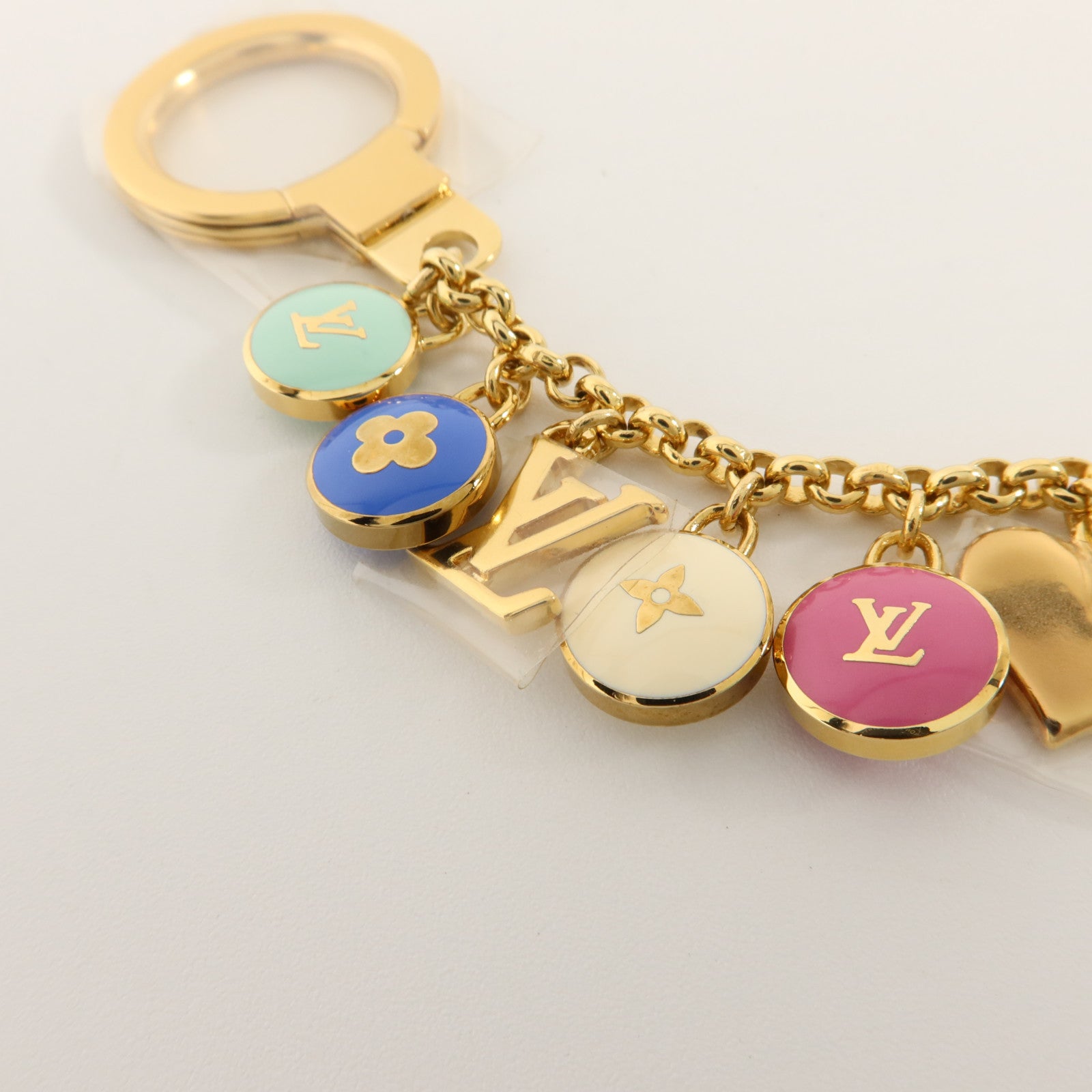 LOUIS VUITTON 金屬Porte Cles Chaine Pastilles掛飾