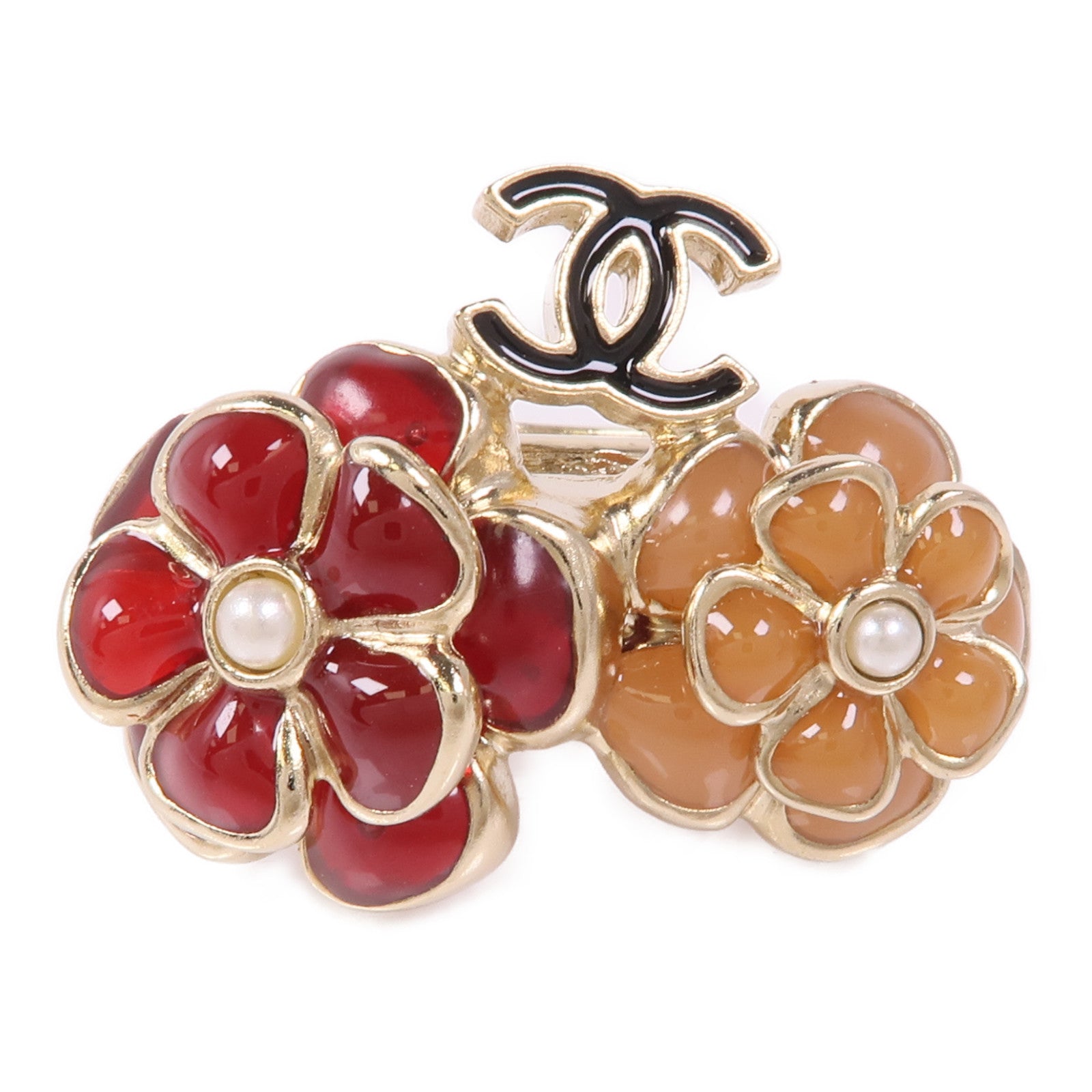CHANEL 金屬Ring戒指US#6.5