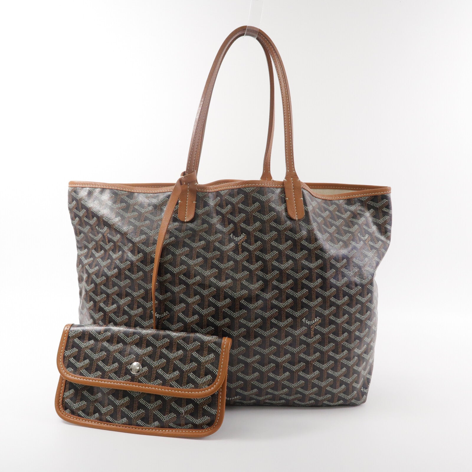 GOYARD 塗層帆布Saint Louis PM手挽袋