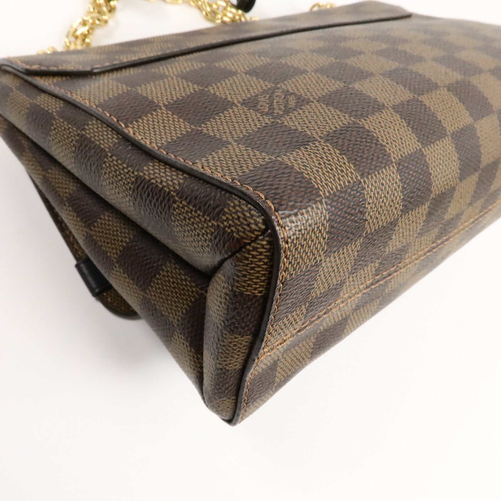 LOUIS VUITTON Damier Vavin PM鏈帶肩背袋