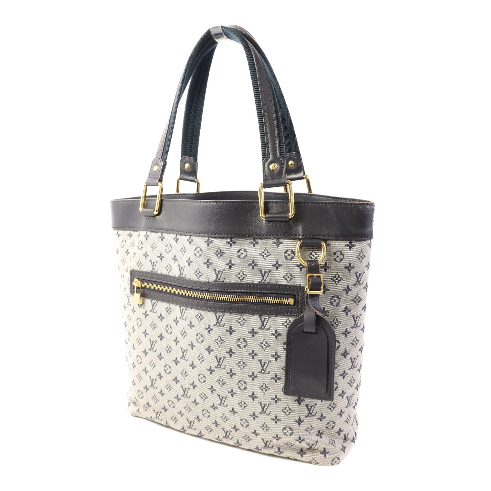 LOUIS VUITTON Monogram Mini Lucille GM金扣手挽袋