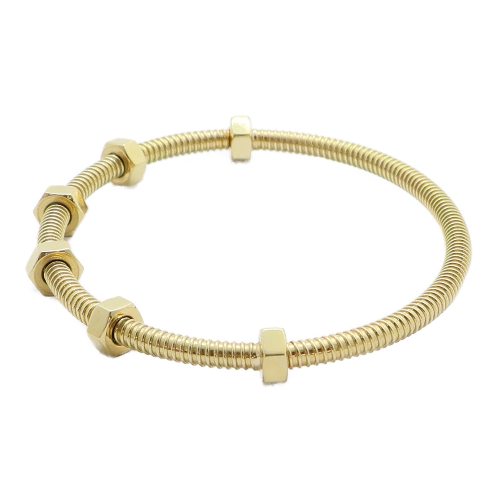 CARTIER 18K黃金Ecrou De Cartier手鐲