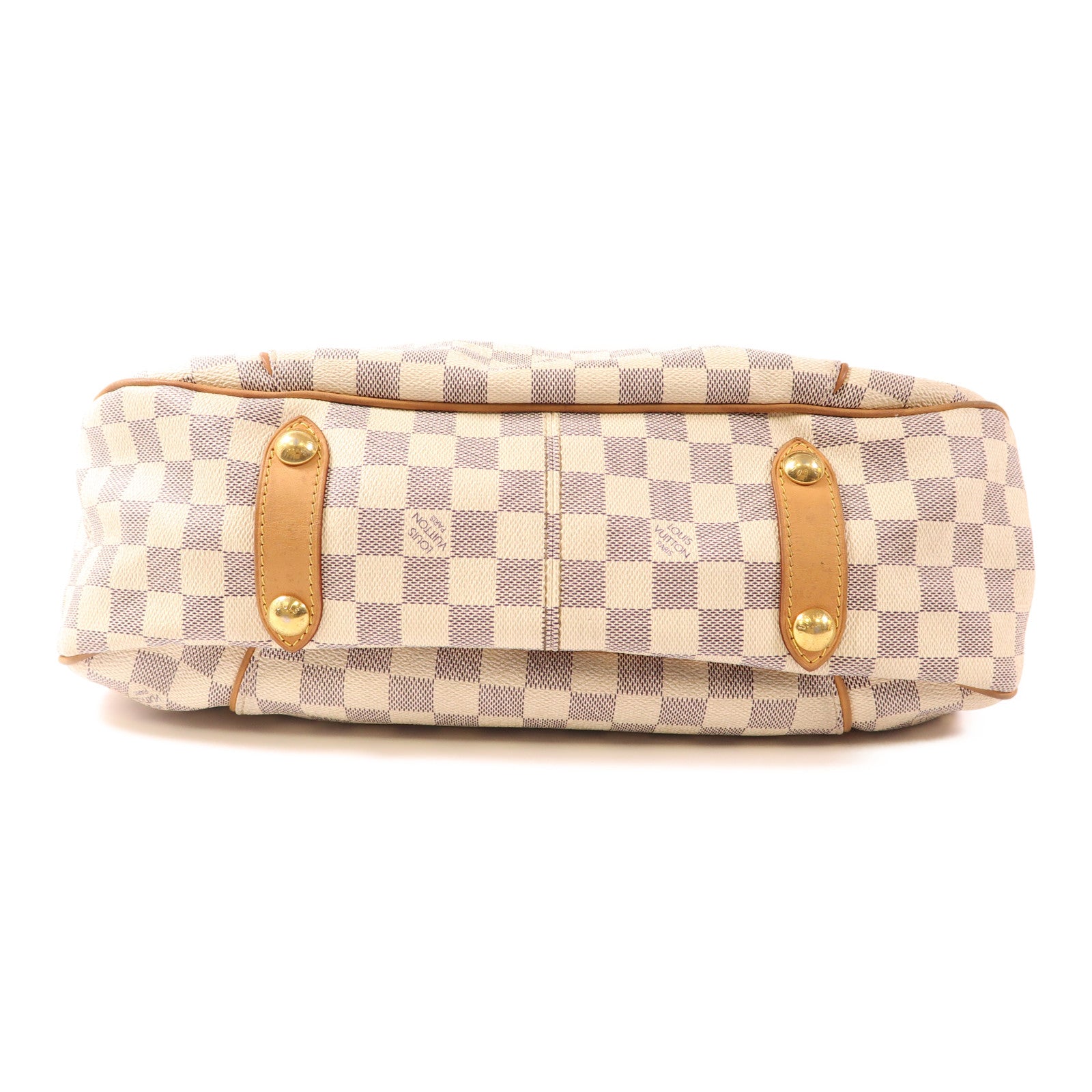LOUIS VUITTON Damier Azur Galliera PM金扣肩背袋