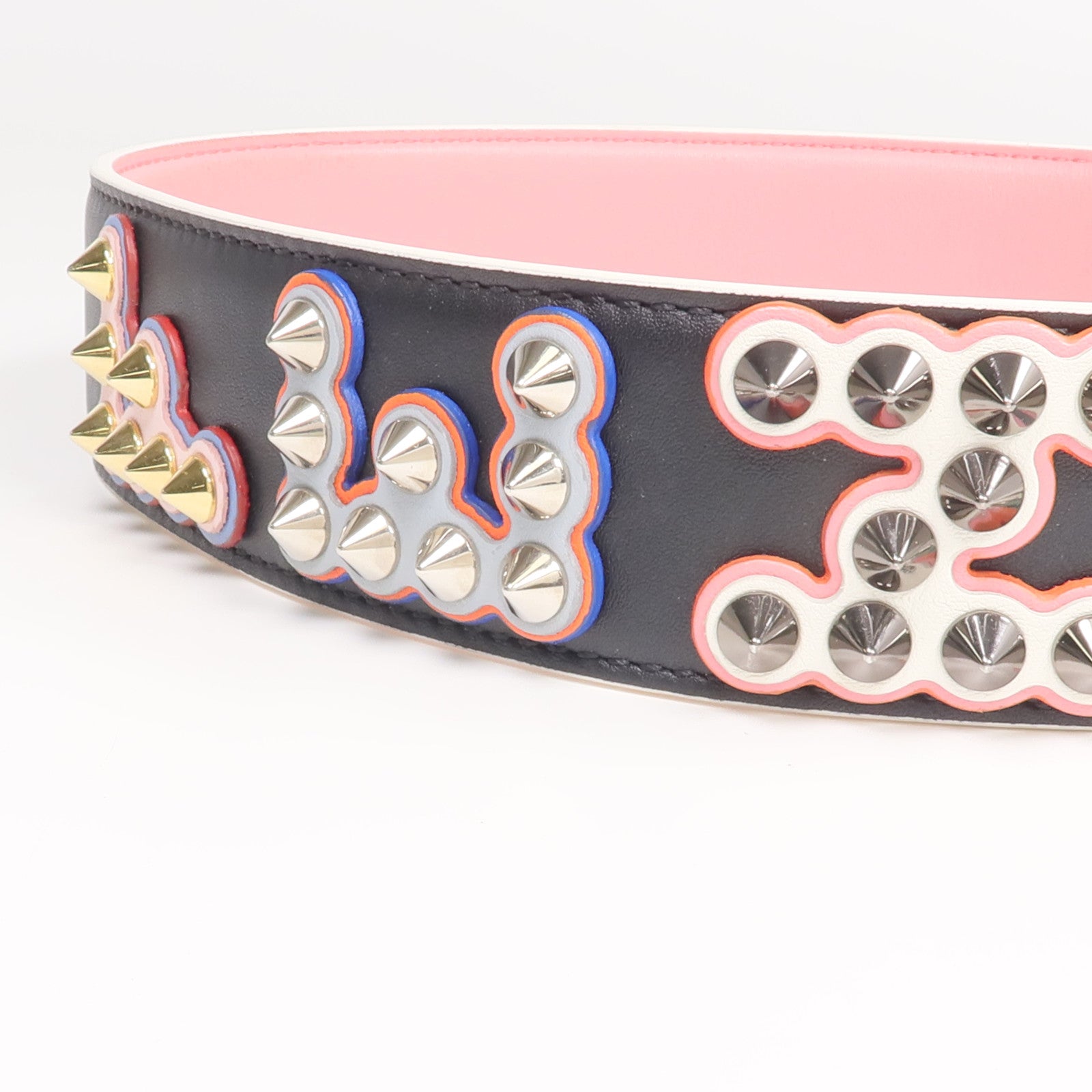 FENDI 牛皮皮革Strap銀扣肩帶