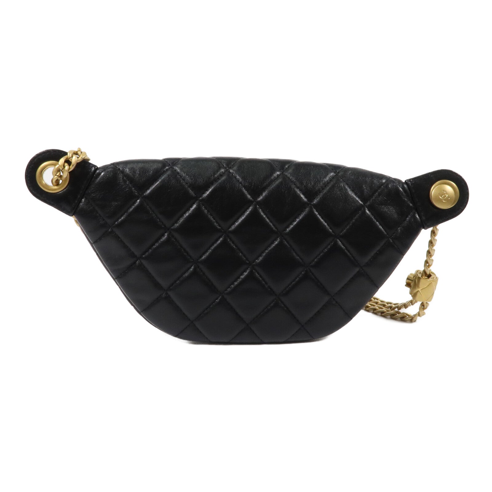 CHANEL 羊皮皮革24P Waist Bag腰包