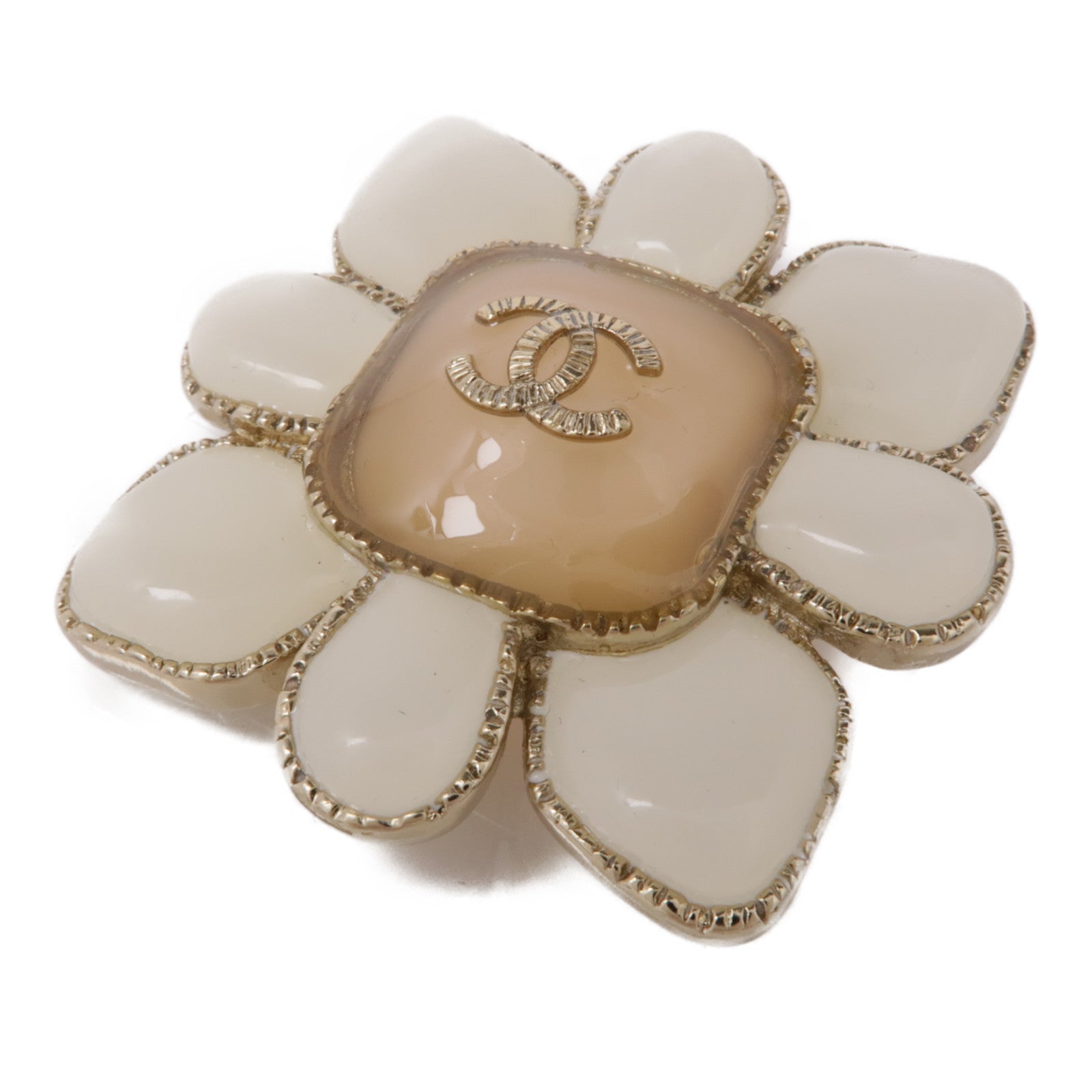 CHANEL 【激減優惠】金屬/PVC Brooch胸針