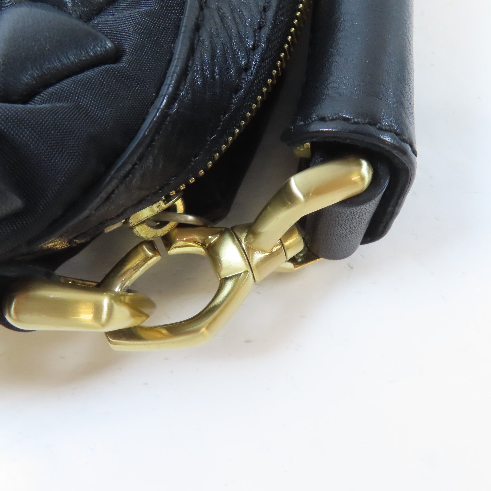 GIVENCHY 【激減優惠】尼龍Nightingale Studded Bag金扣手挽肩背兩用袋黑色