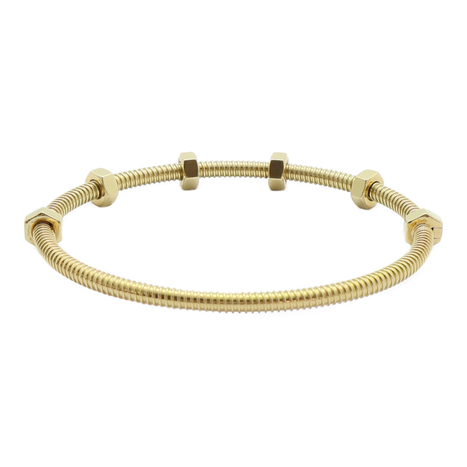 CARTIER 18K黃金Ecrou De Cartier手鐲