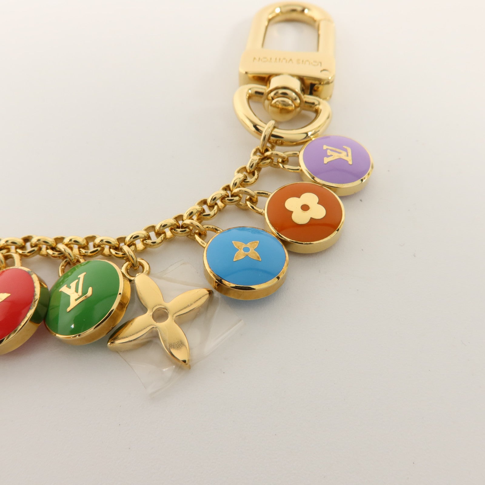 LOUIS VUITTON 金屬Porte Cles Chaine Pastilles掛飾