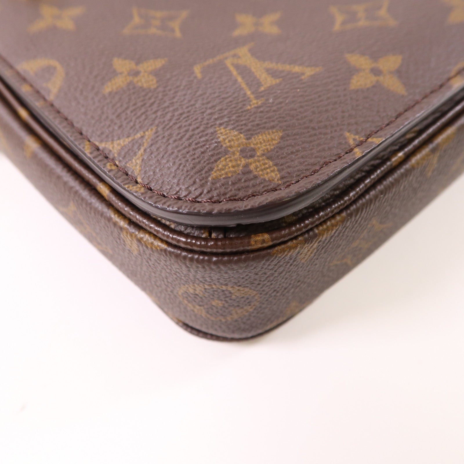 LOUIS VUITTON Monogram Pochette Metis MM金扣手挽肩背兩用袋