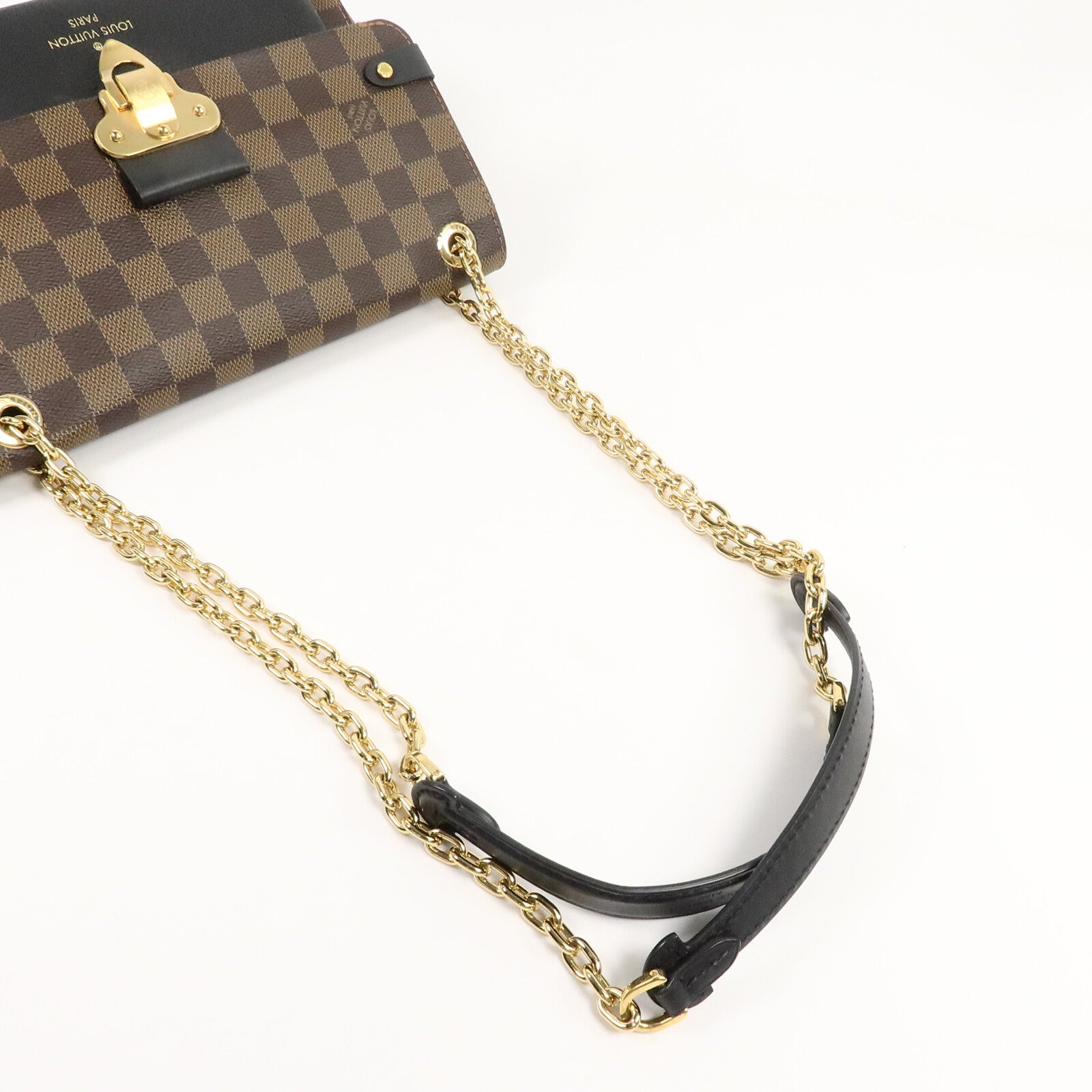 LOUIS VUITTON Damier Vavin PM鏈帶肩背袋