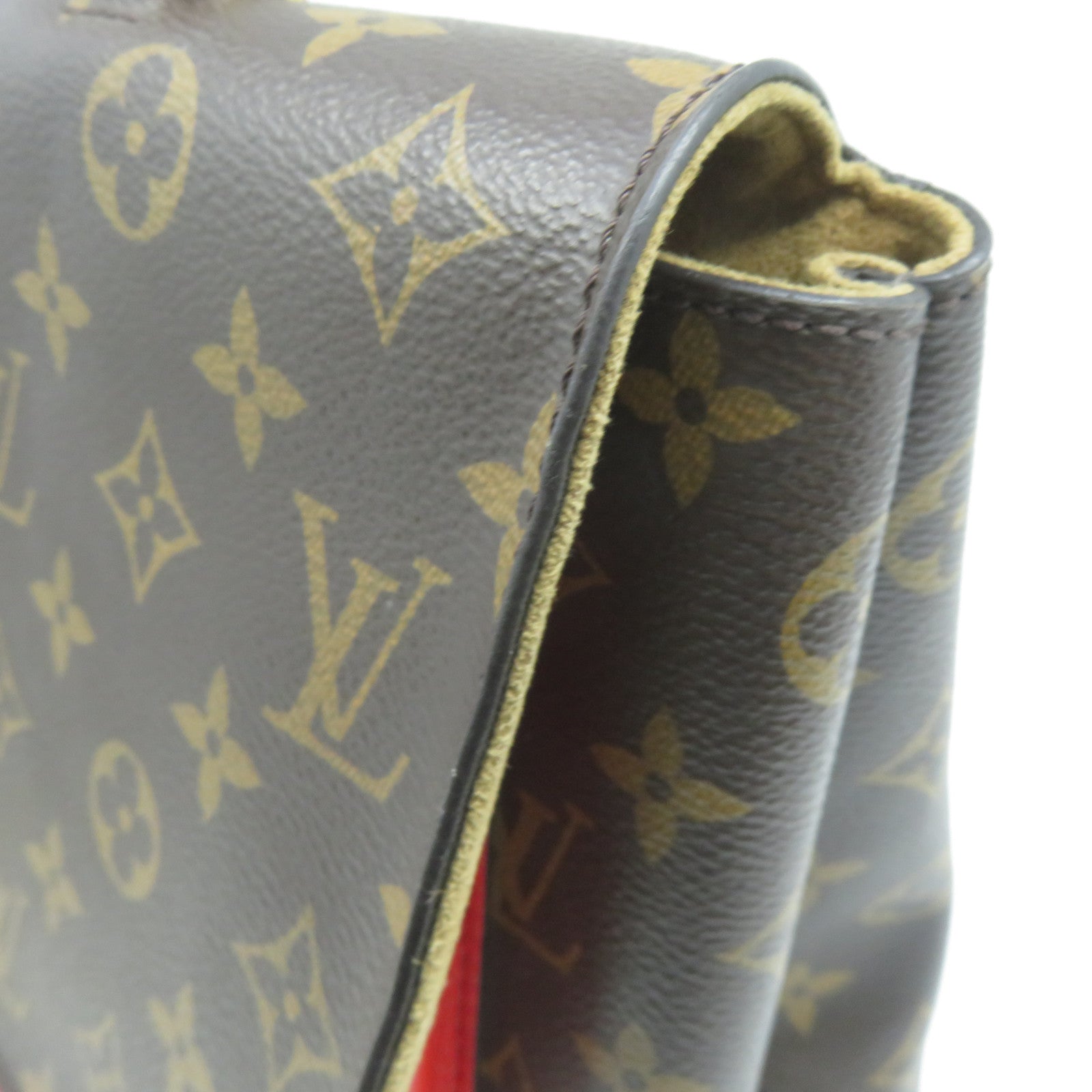 LOUIS VUITTON Monogram Marignan金扣手挽肩背兩用袋啡色