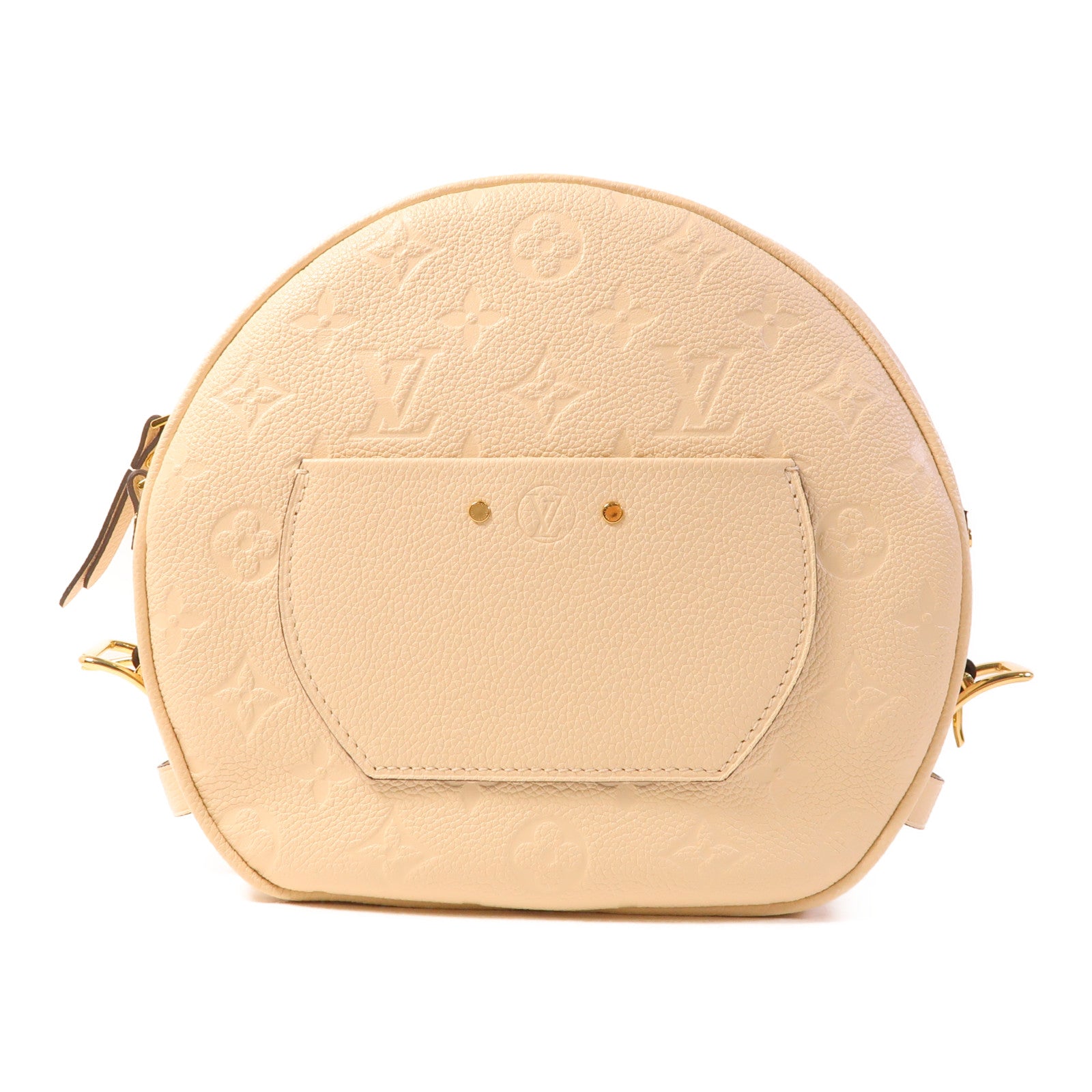 LOUIS VUITTON 【激減優惠】Monogram Empreinte Boite Chapeau Souple金扣肩背袋
