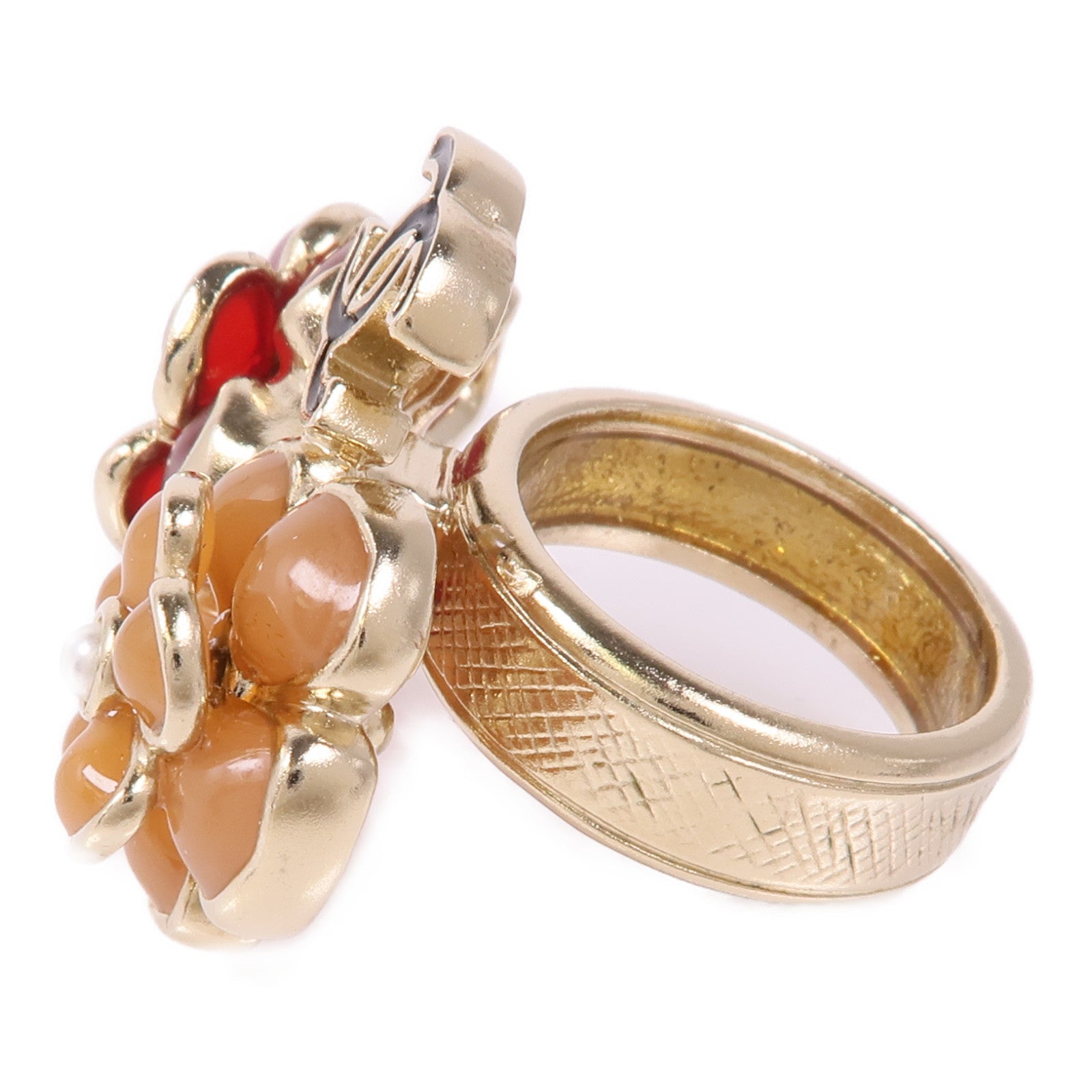 CHANEL 金屬Ring戒指US#6.5