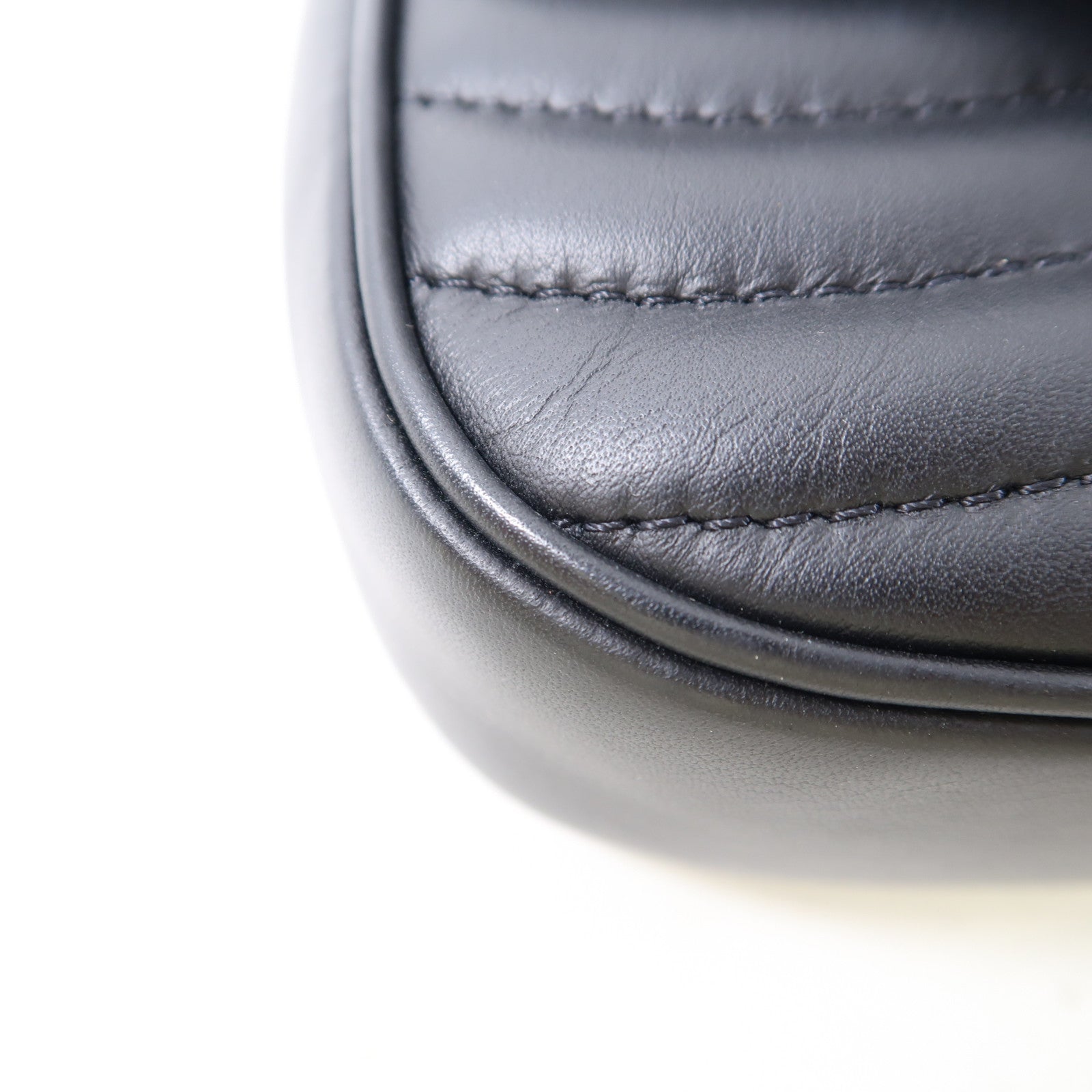 LOUIS VUITTON 牛皮皮革New Wave金扣肩背袋黑色