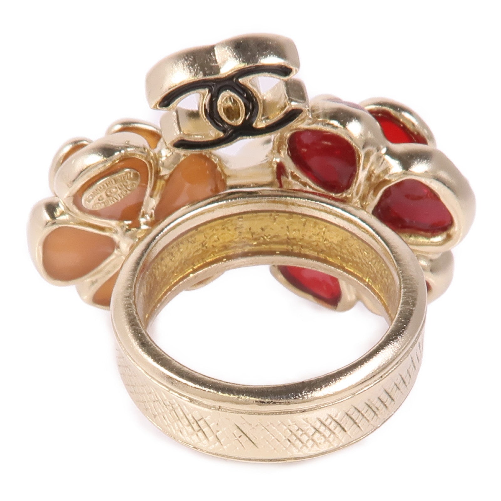 CHANEL 金屬Ring戒指US#6.5