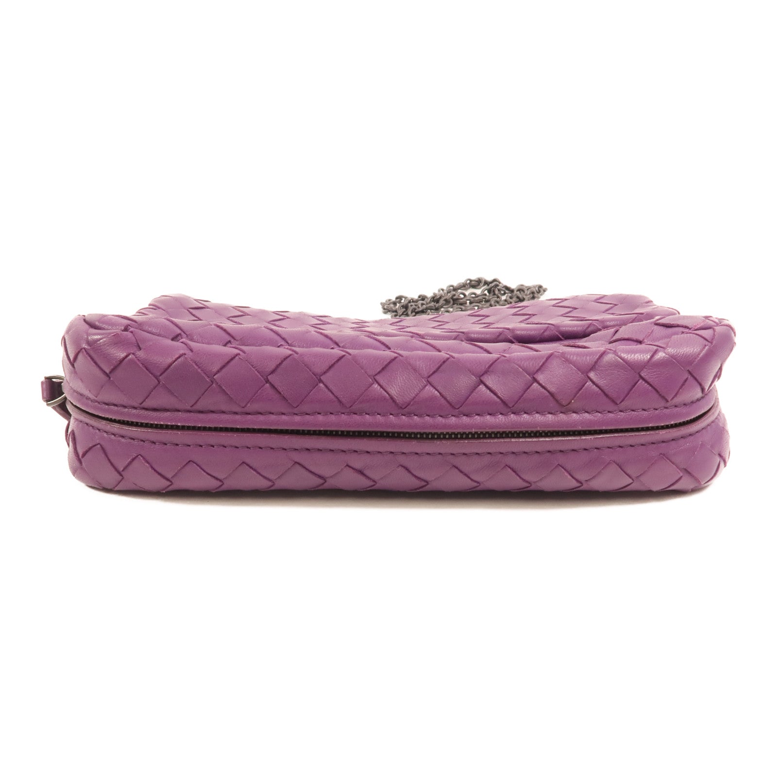 BOTTEGA VENETA 牛皮皮革Shoulder Bag鏈帶肩背袋