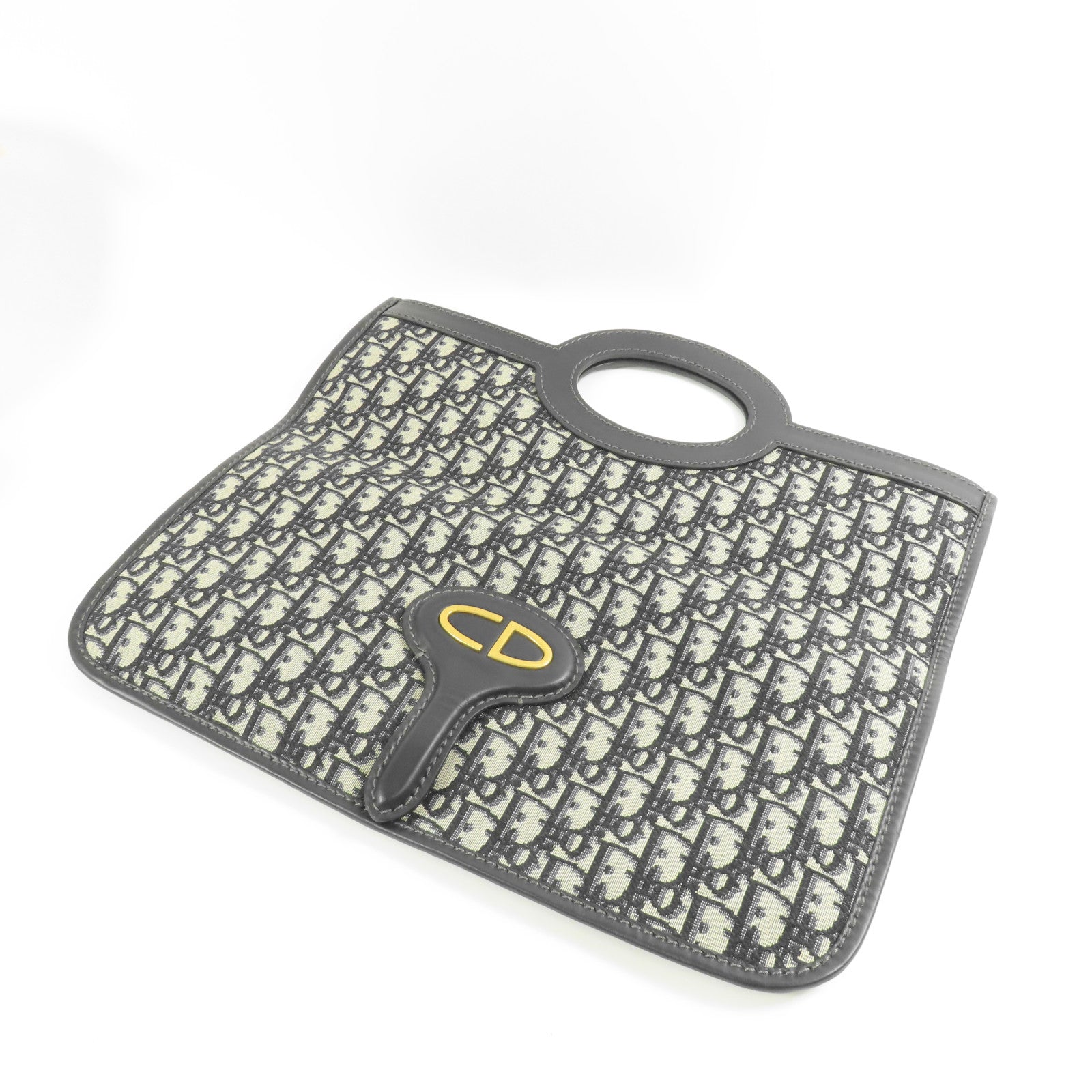 Dior 帆布Oblique Clutch Bag手拿包