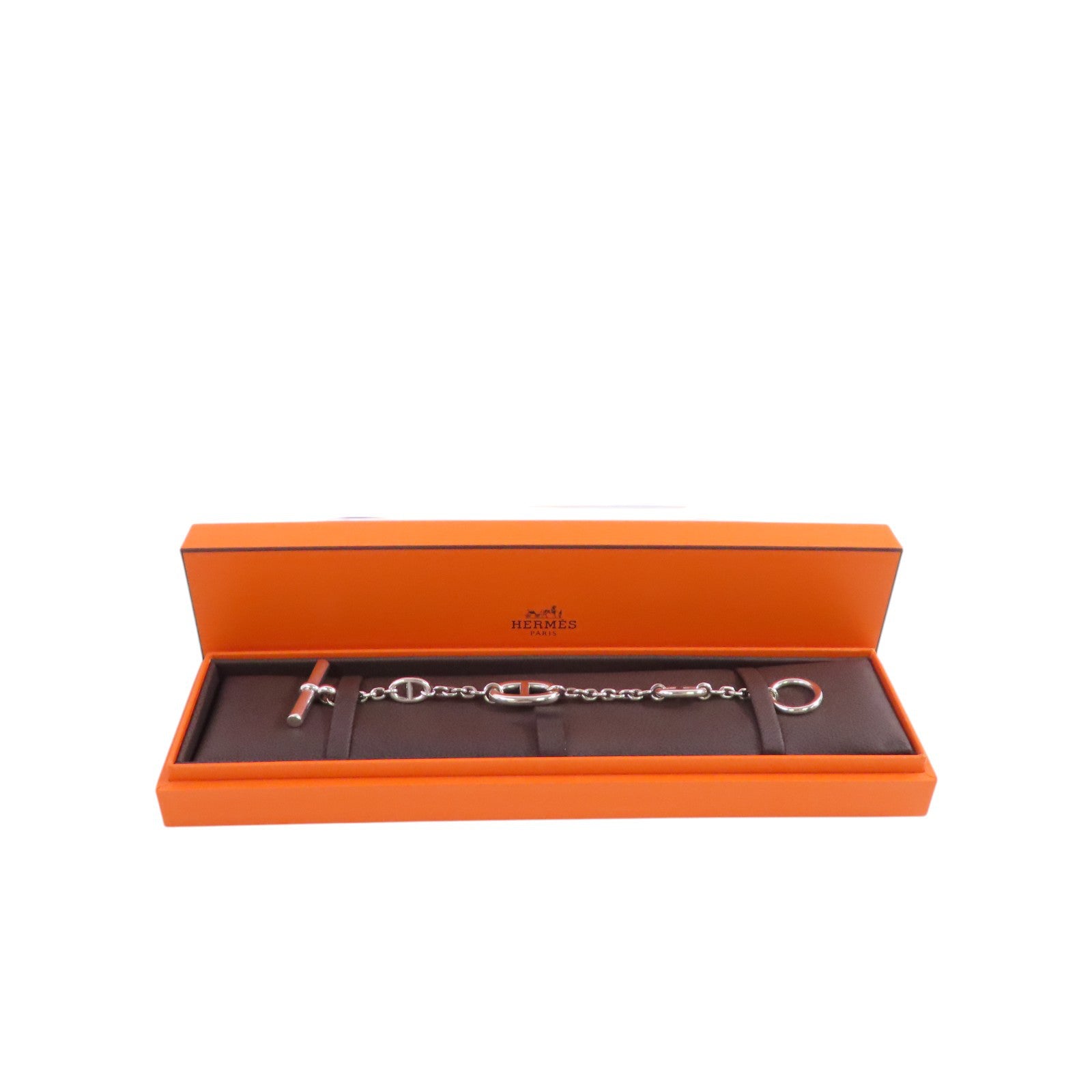 HERMES 925純銀Farandole Bracelet銀扣手鏈