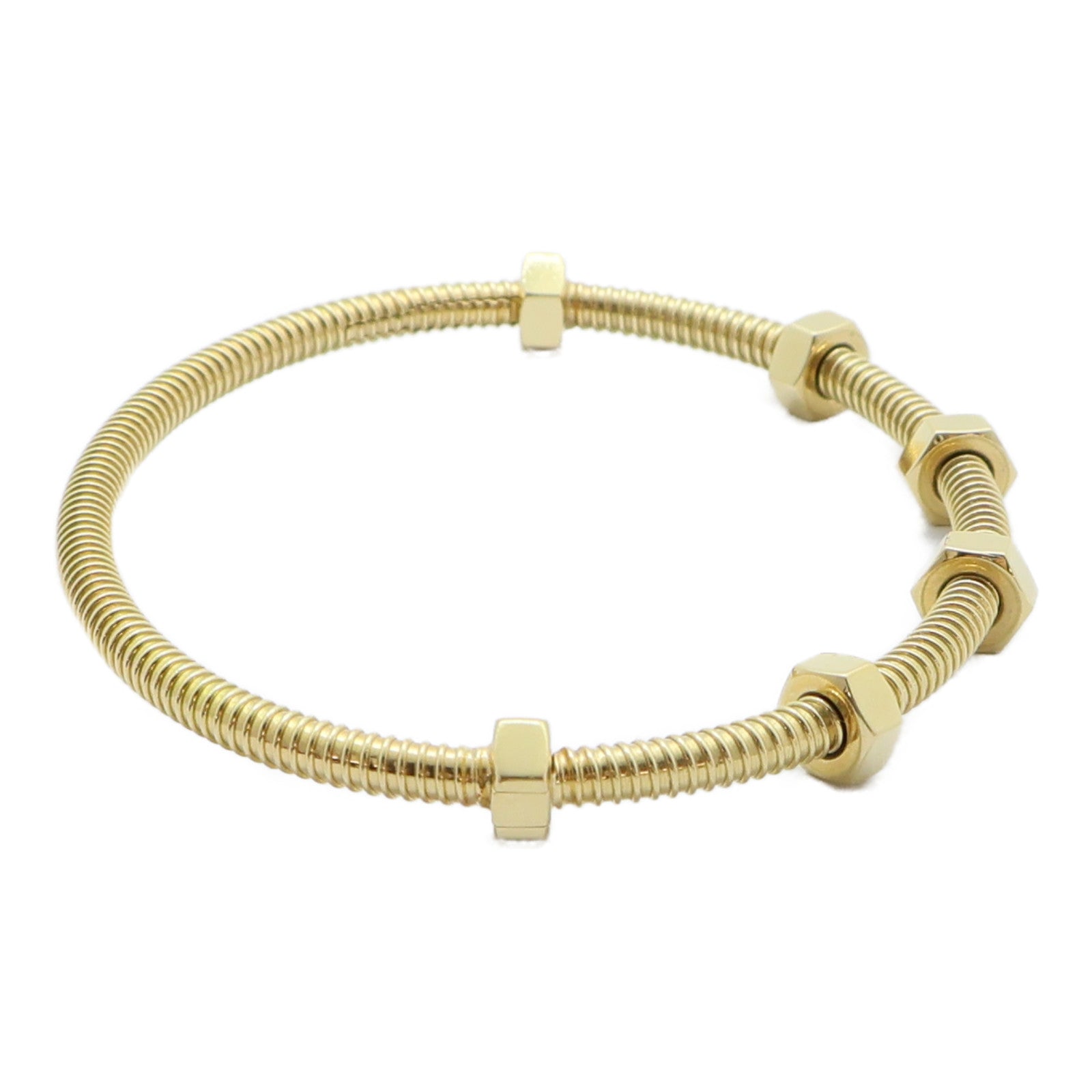 CARTIER 18K黃金Ecrou De Cartier手鐲