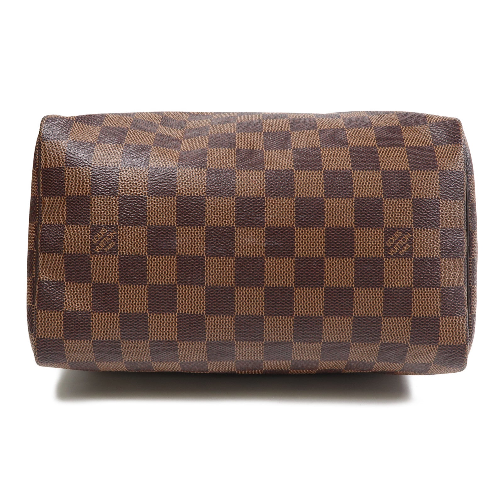 LOUIS VUITTON 【激減優惠】Damier Speedy 25金扣手挽袋啡色