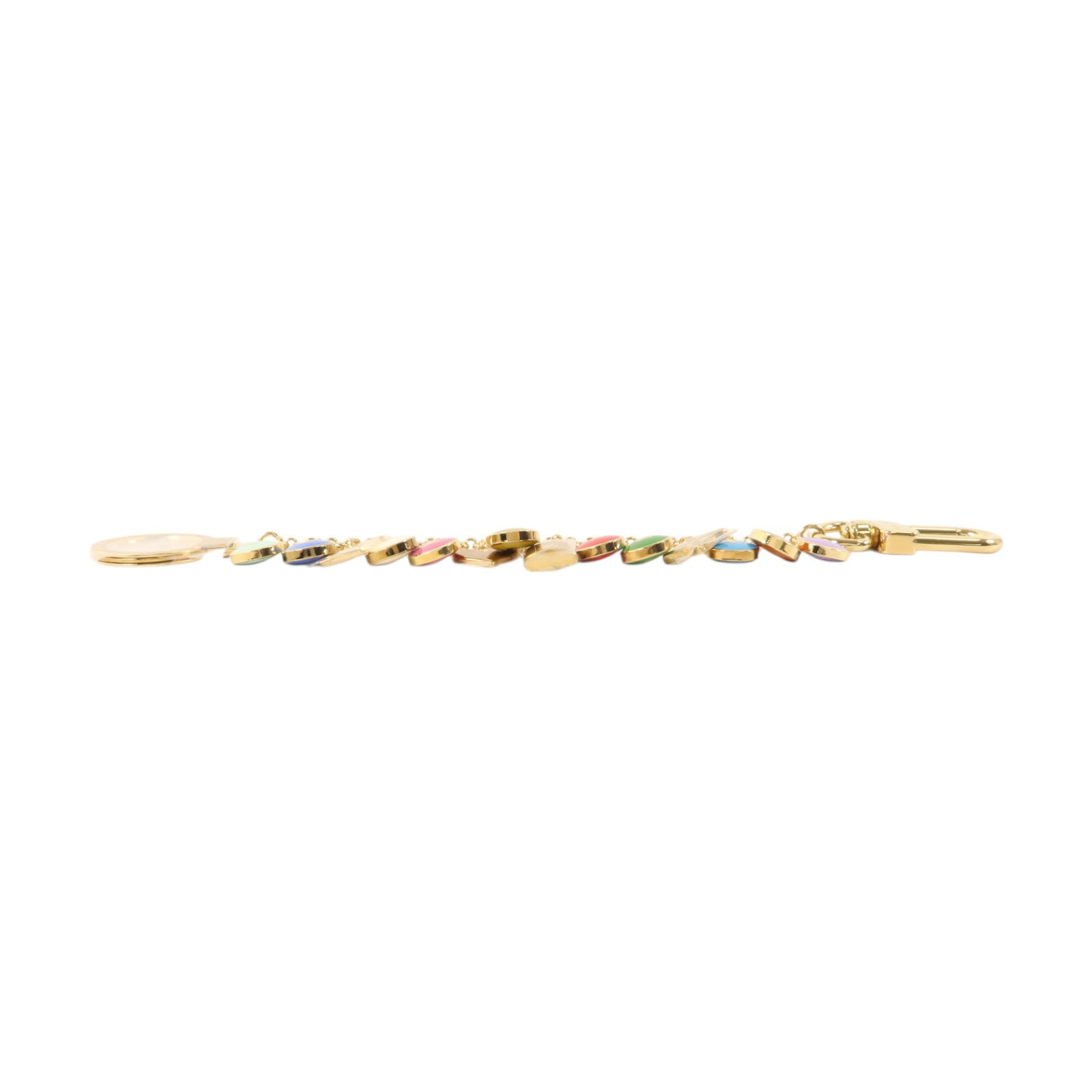 LOUIS VUITTON 金屬Porte Cles Chaine Pastilles掛飾