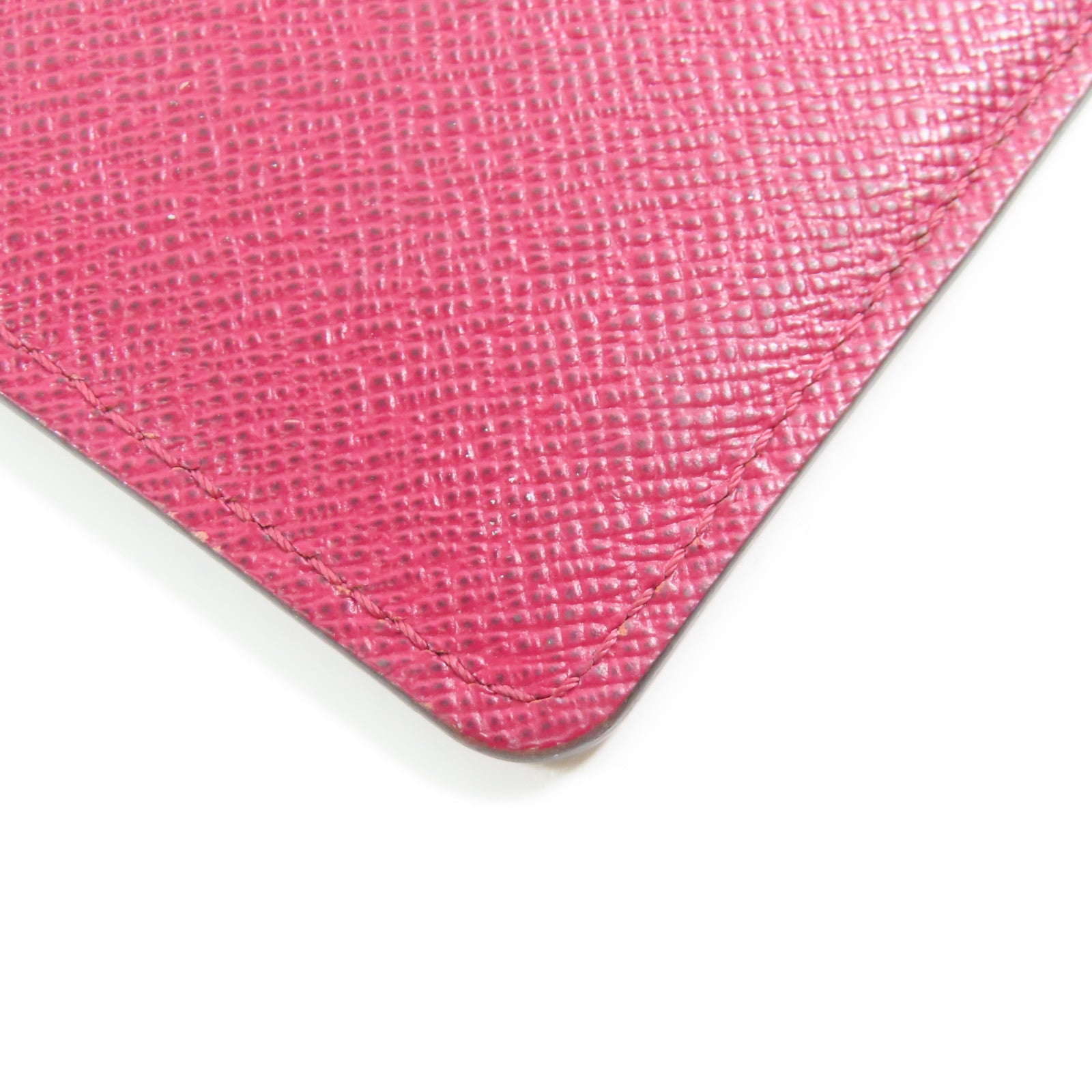 LOUIS VUITTON 皮革Card Holder卡片套酒紅色