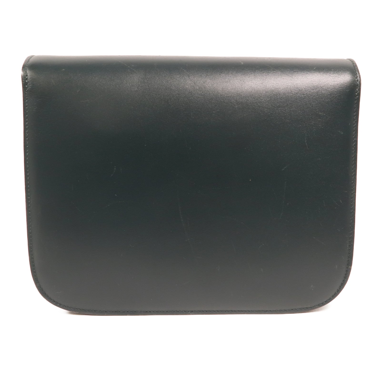 CELINE 牛皮皮革Classic Box金扣肩背袋