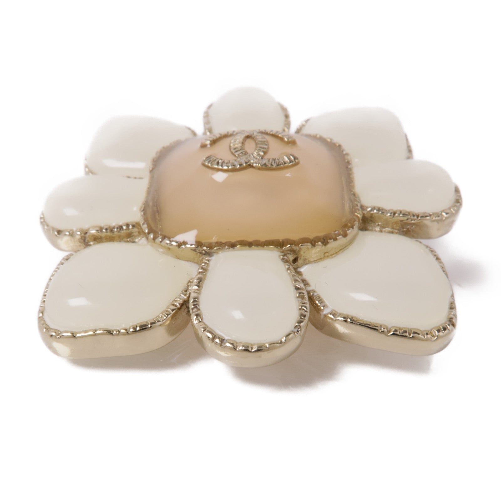 CHANEL 【激減優惠】金屬/PVC Brooch胸針