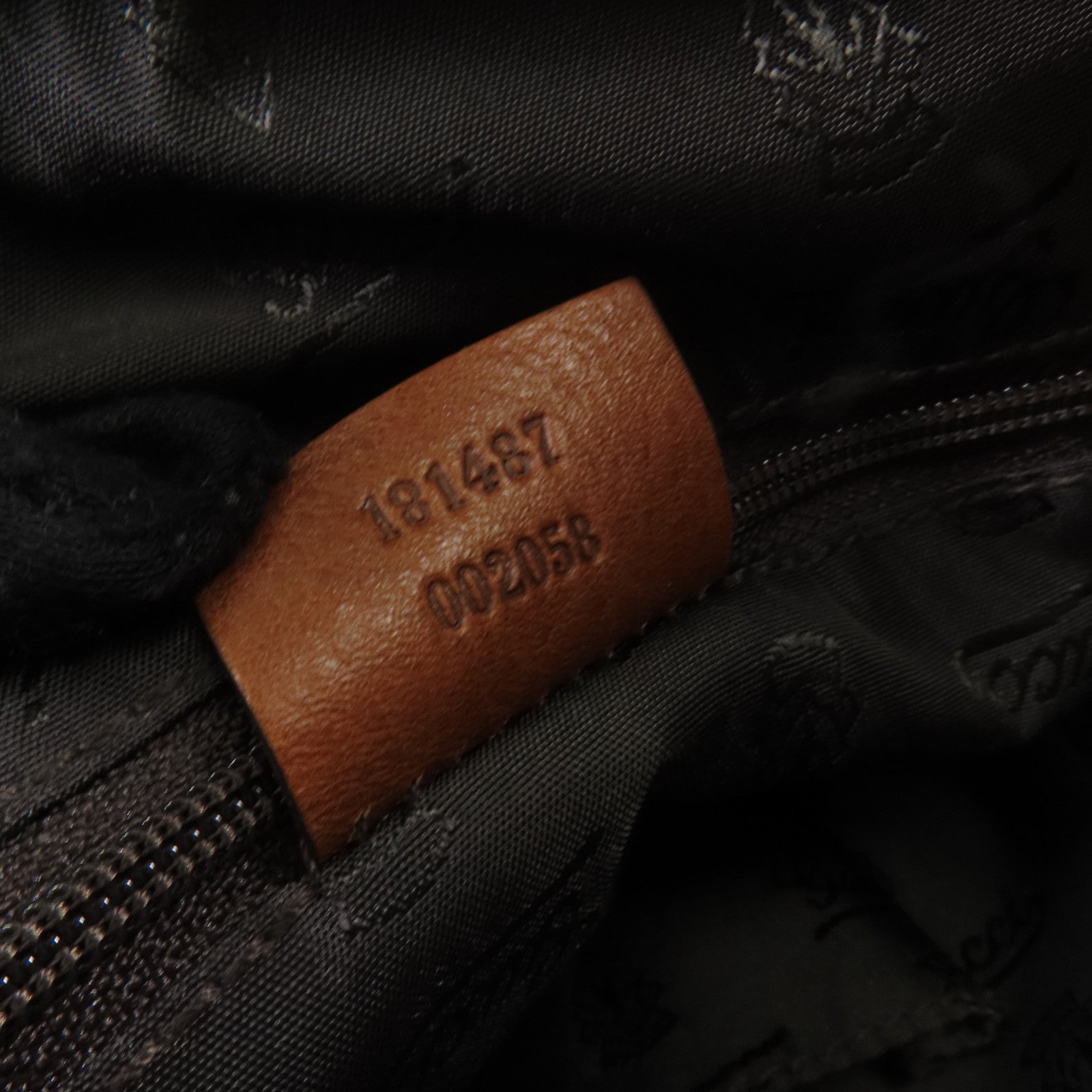 GUCCI 塗層帆布Boston Bag金扣波士頓包