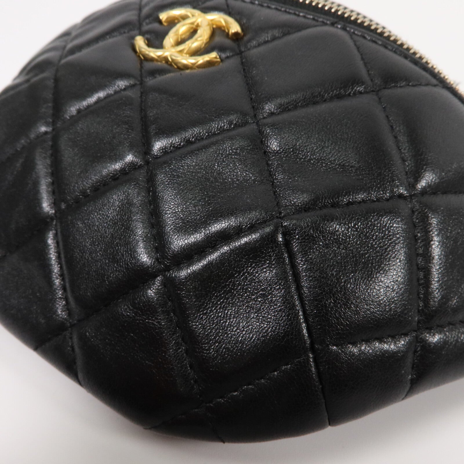 CHANEL 羊皮皮革24P Waist Bag腰包