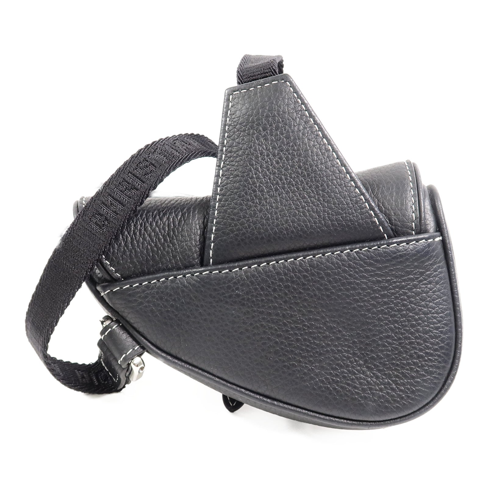Dior 牛皮皮革Nano Saddle肩背袋