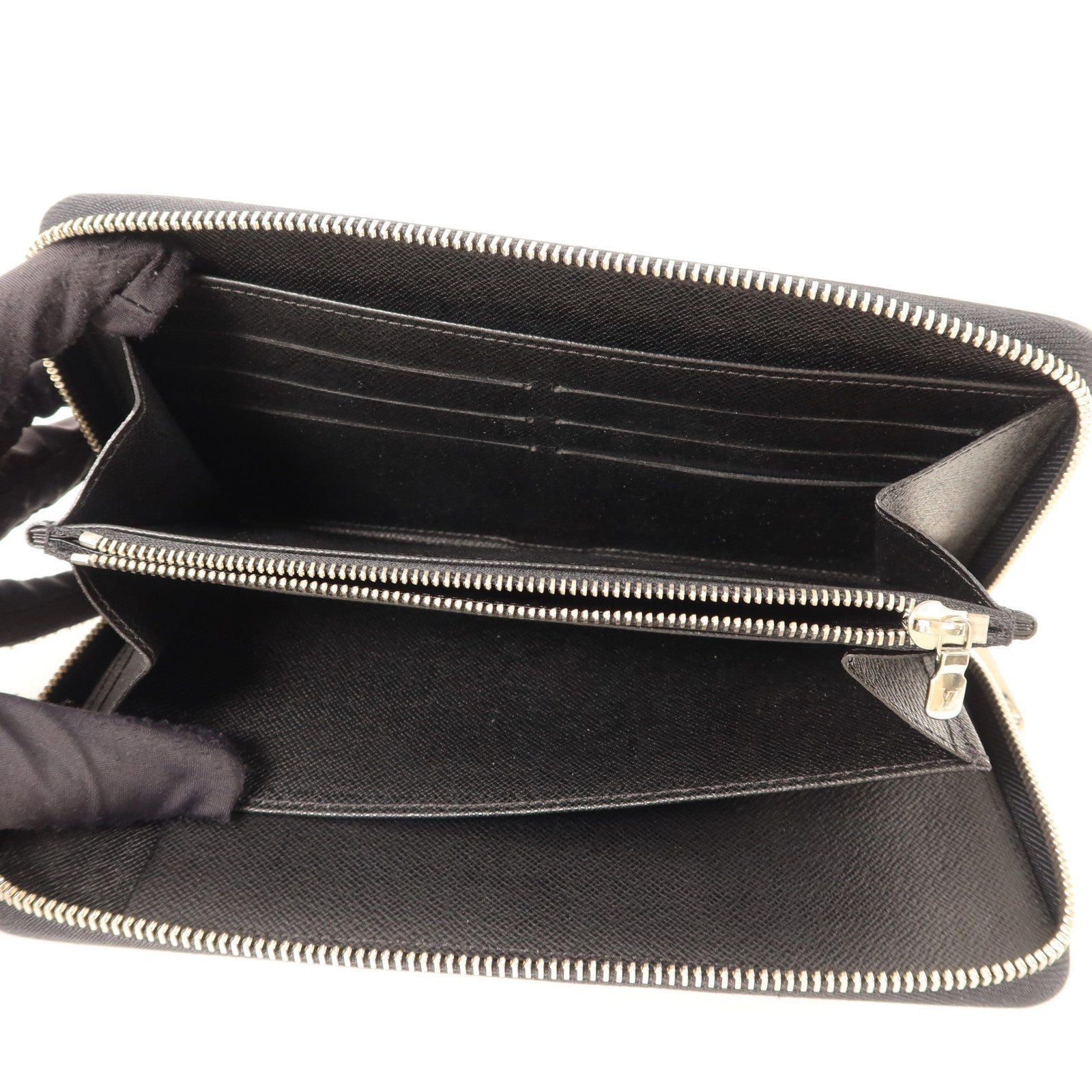 LOUIS VUITTON Epi Zipper Long Wallet銀扣長錢包